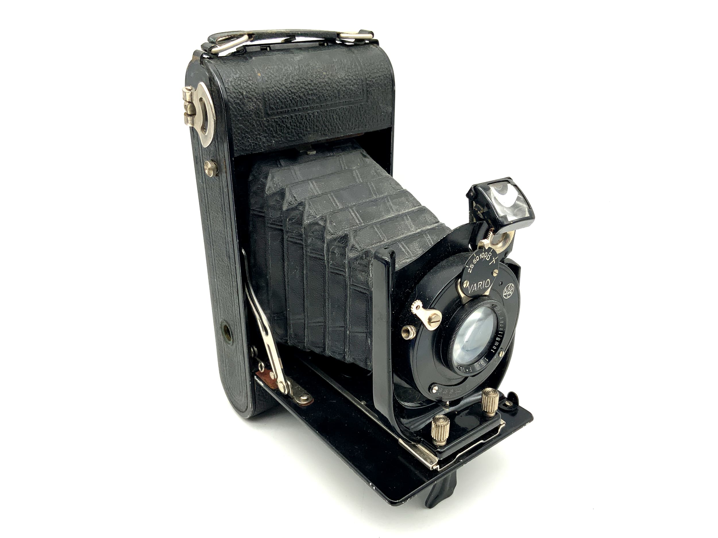 Glunz Vario folding camera with Anastigmat 1:4.6 F=10.5cm analog camera
