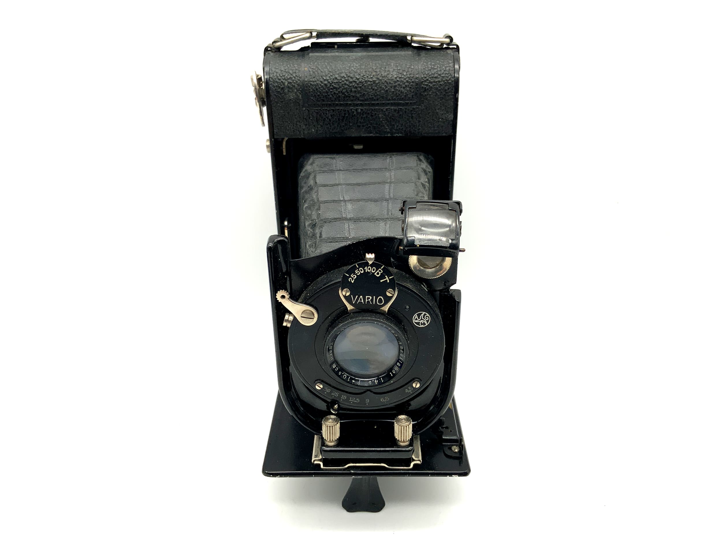 Glunz Vario folding camera with Anastigmat 1:4.6 F=10.5cm analog camera
