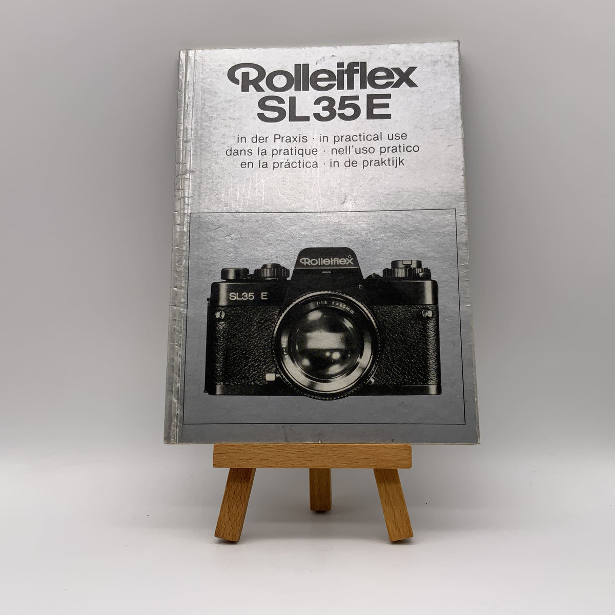 Rollei Rolleiflex SL 35 E in practice Operating instructions German