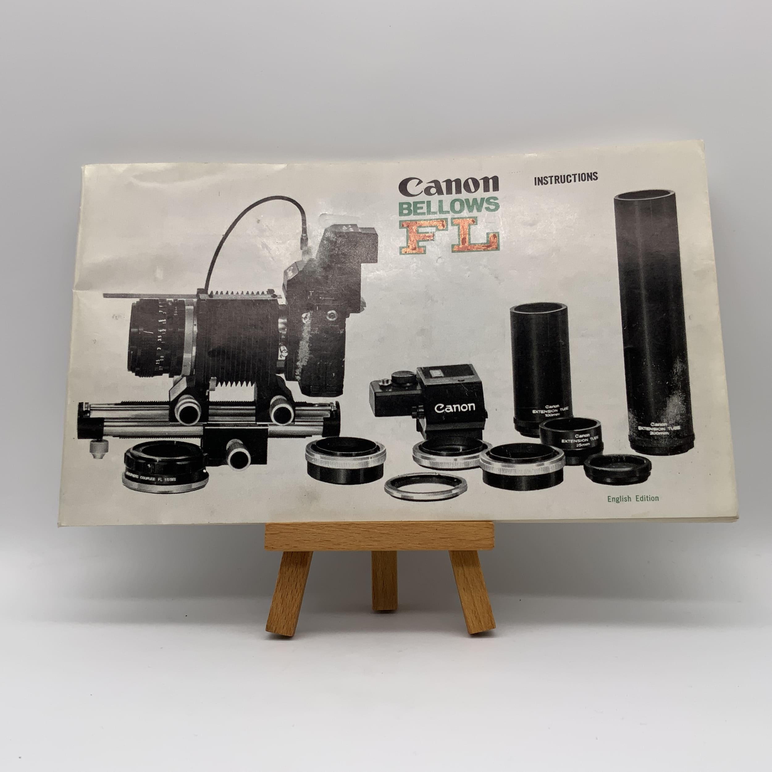 Canon Bellows FL User Manual English Instructions for Use