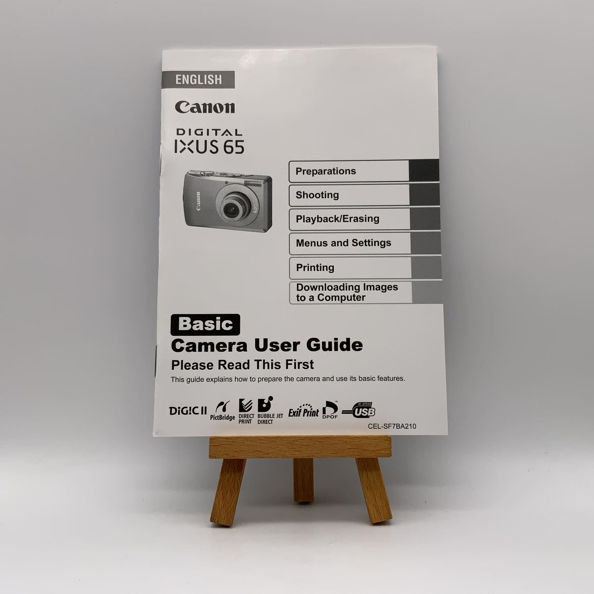 Canon IXUS 65 User Manual English Instructions for Use