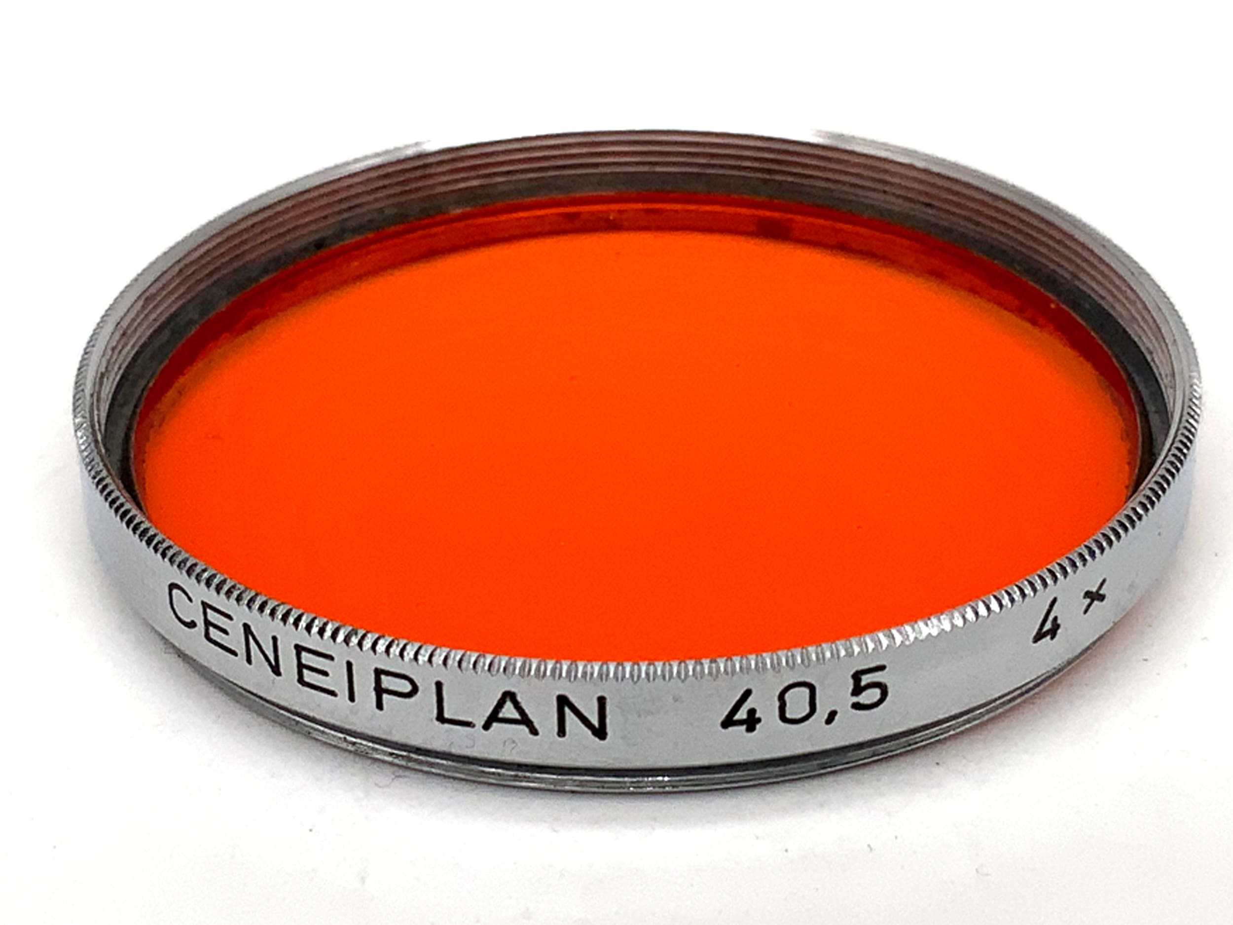 Ceneiplan Orange Color Filters, 4 x 40.5mm Circular Filter Threads