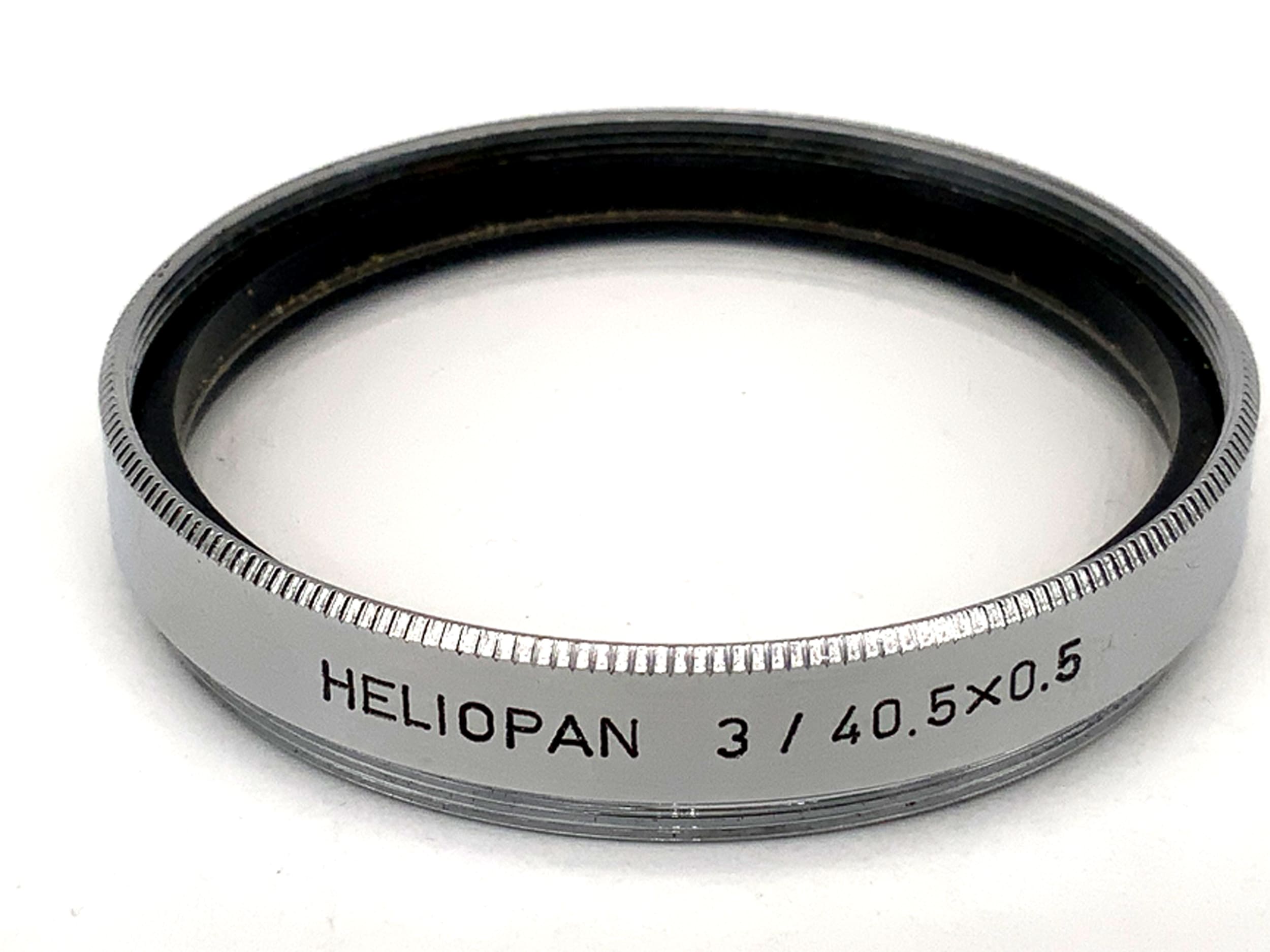 Heliopan close-up lens 3/40.5x0.5, 40.5mm circular filter thread