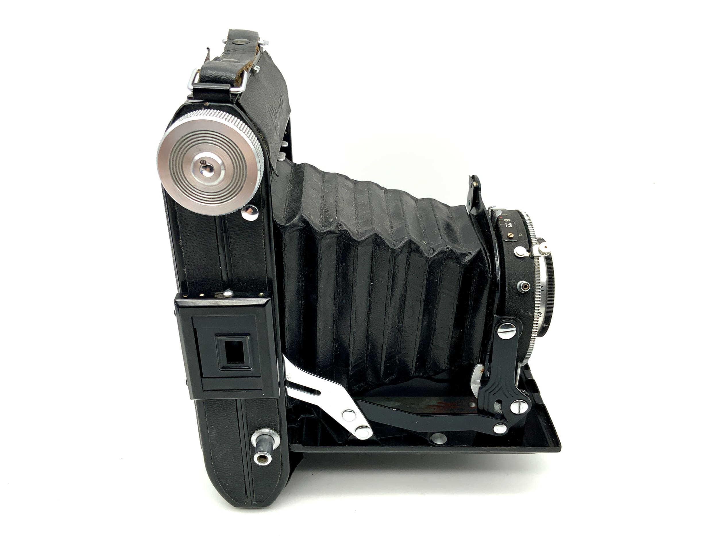 Belca Belfoca folding camera with Feinmess Dresden Bonotar 1:4.5 f=10.5cm Temporary