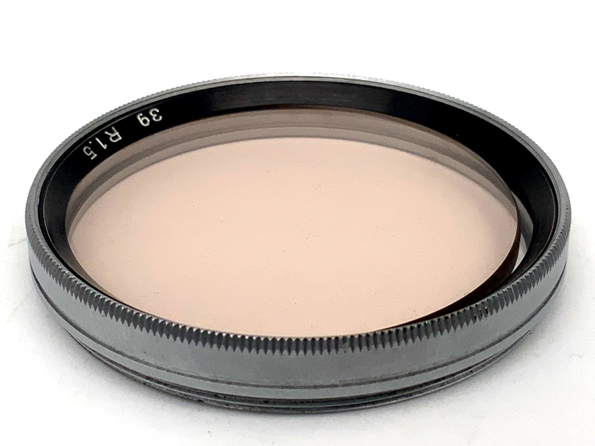 correction filter R1.5, 39mm circular filter thread