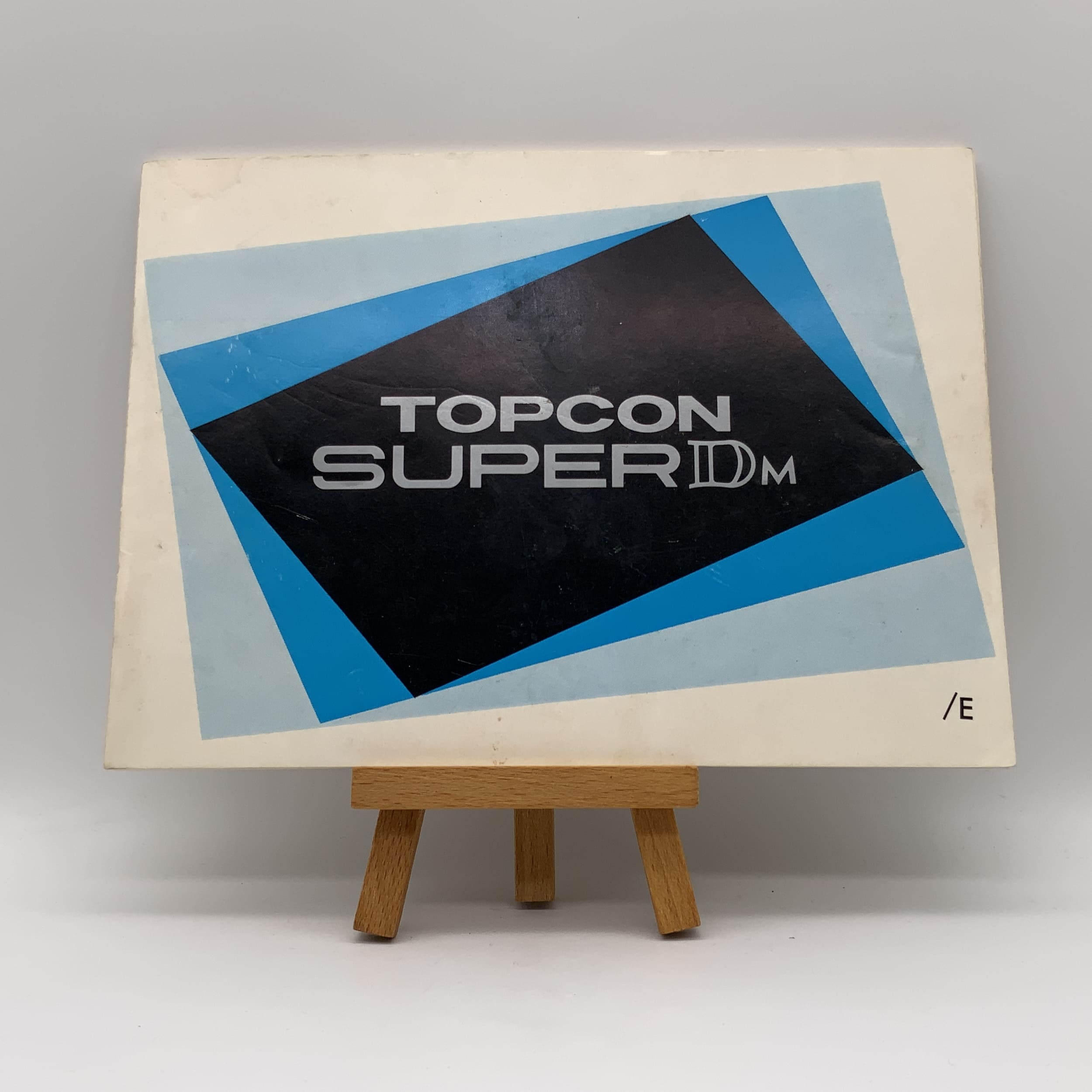 Topcon Super DM User Manual (English) Instructions for Use