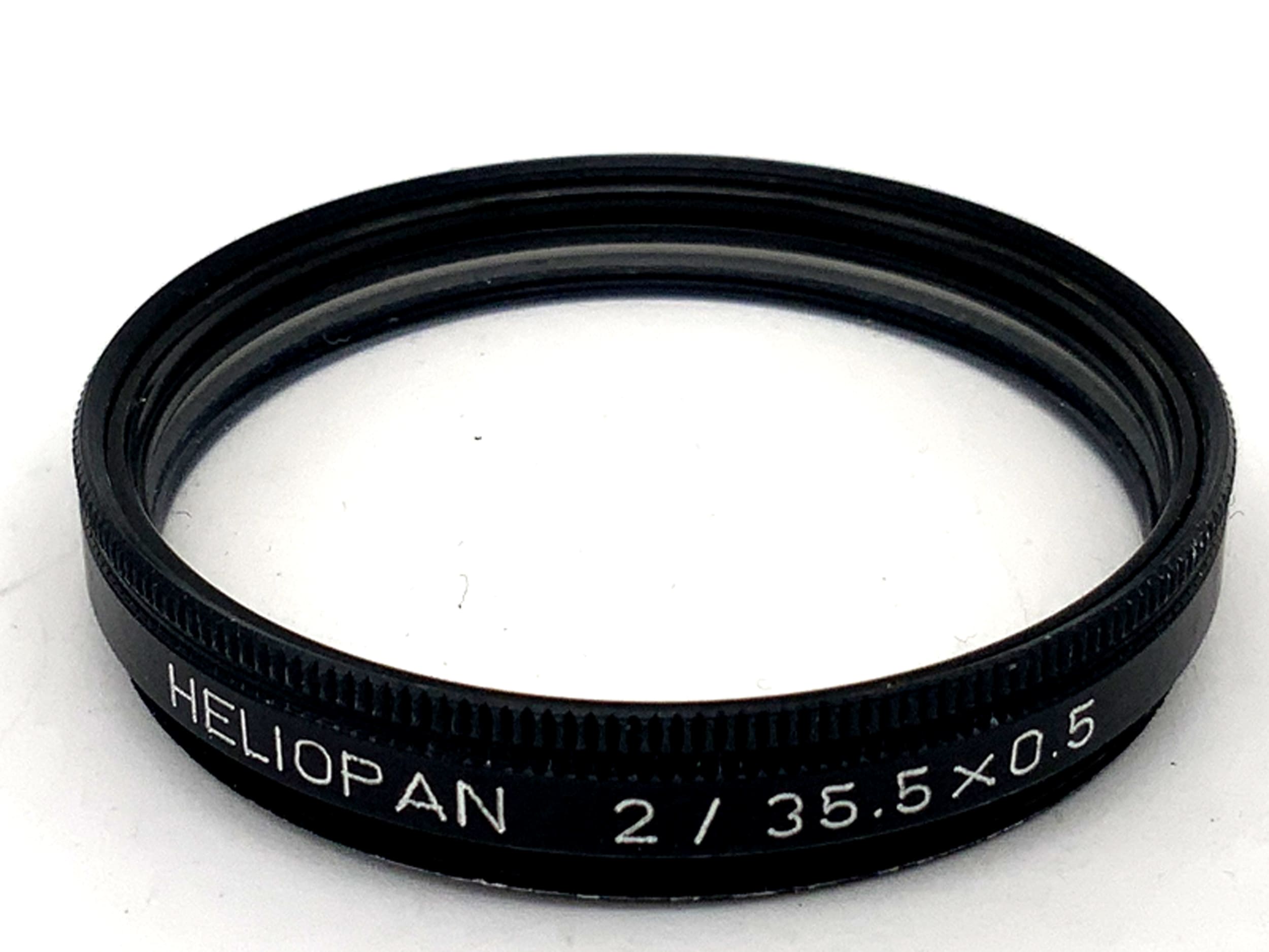 Heliopan close-up lens 2/35.5x0.5, 35.5mm circular filter thread