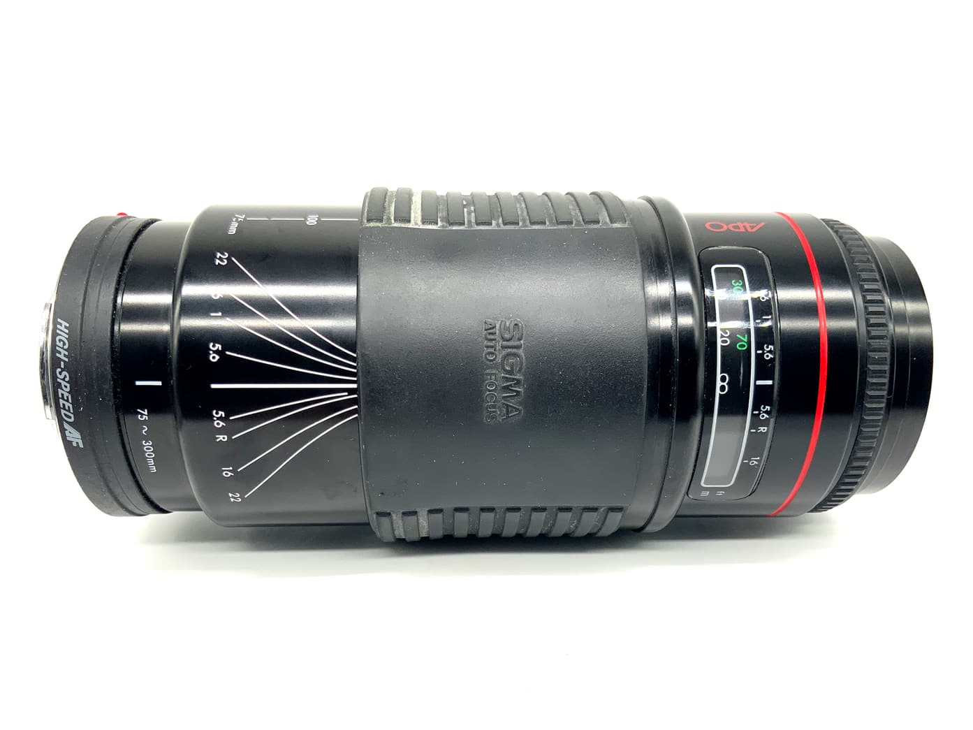 Sigma High Speed AF APO 75-300mm 1:4.5-5.6 Autofokus (Minolta AF/Sony A) Nebel!