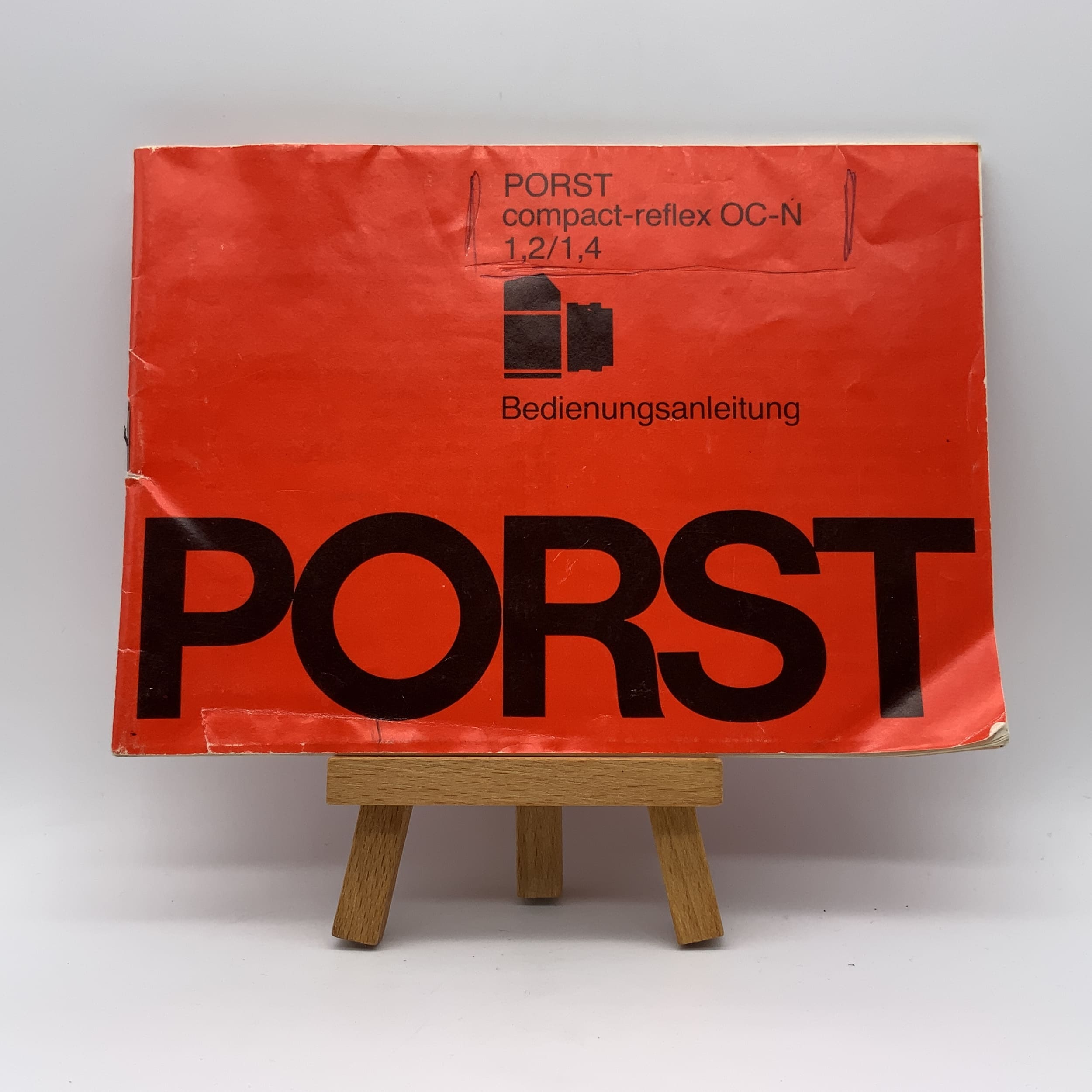 Porst compact -reflex OC-N 1.2/1.4 Operating Instructions German