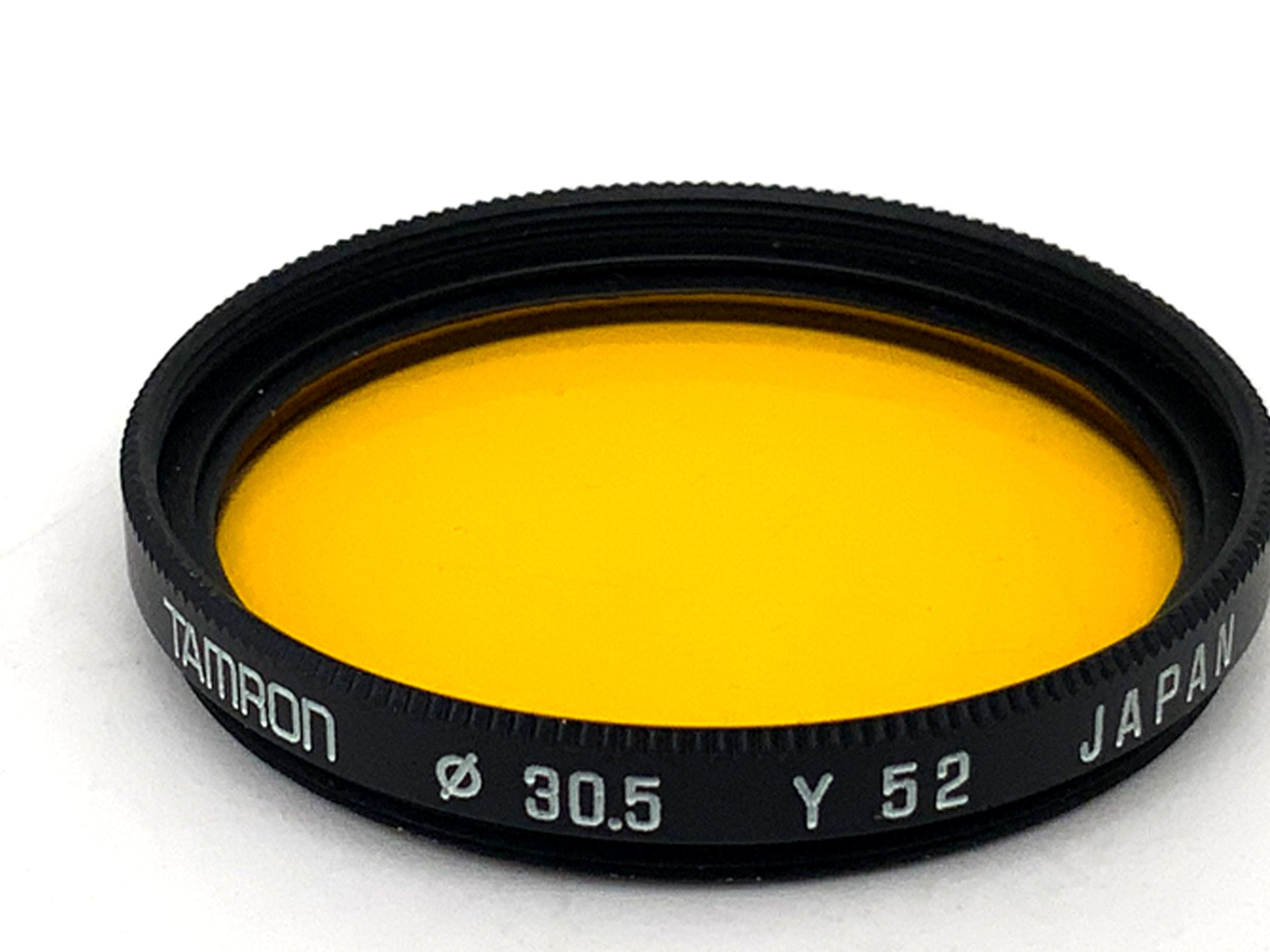 Tamron yellow color filter Y 52 filter 30.5mm circular filter thread