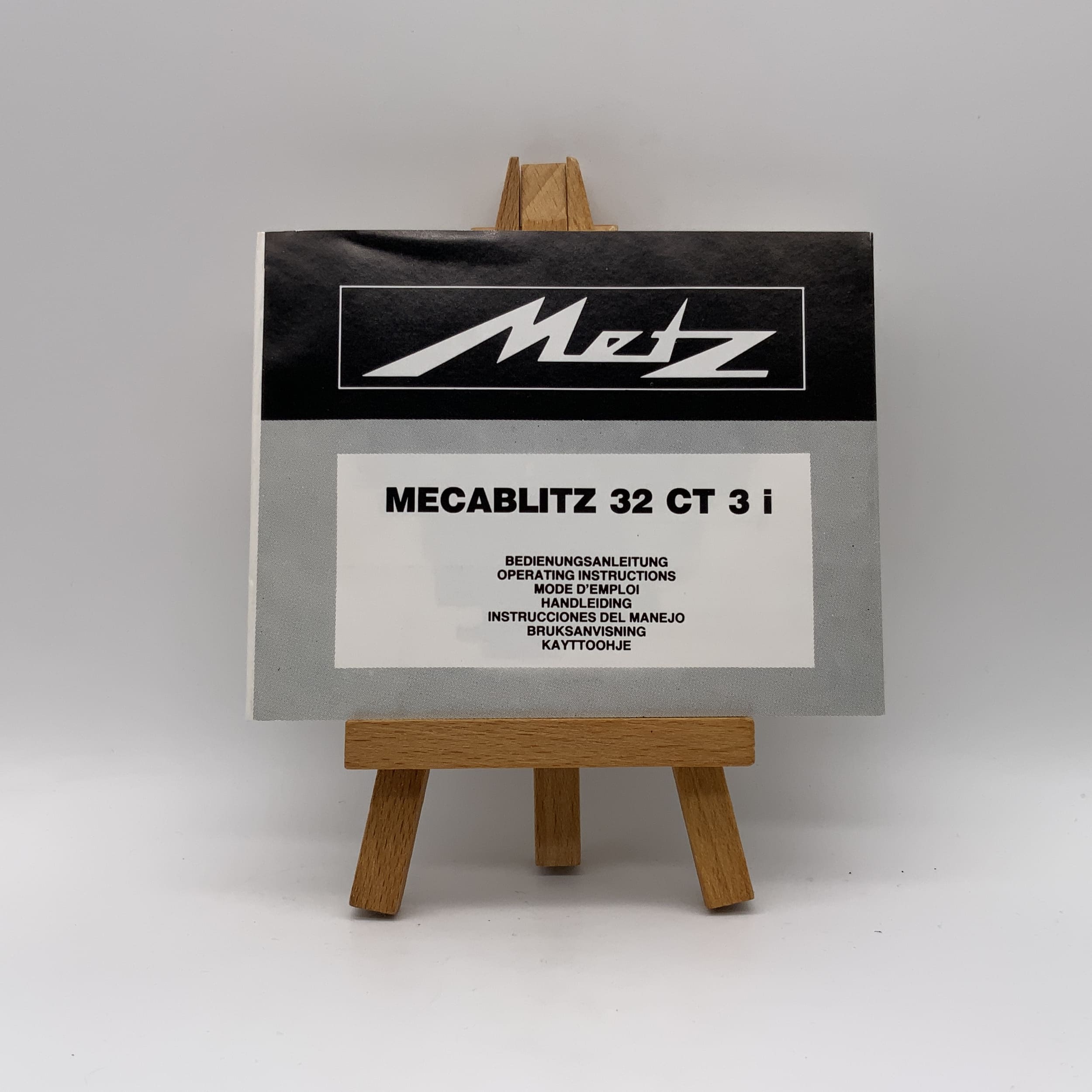 Metz Mecablitz 32 CT 3 i Operating Instructions German User Manual