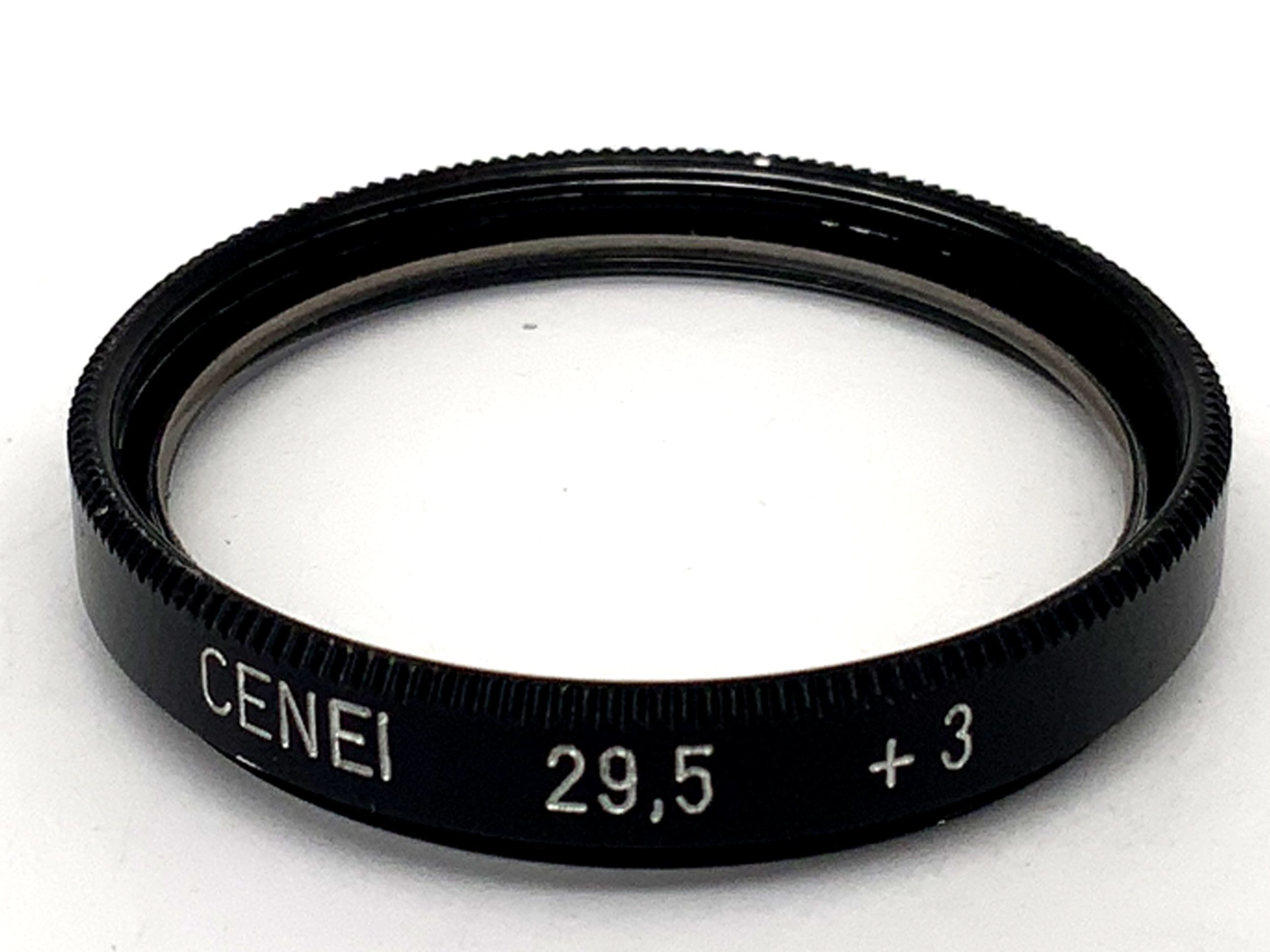 Cenei close-up lens attachment +3 filters 29.5mm circular filter thread