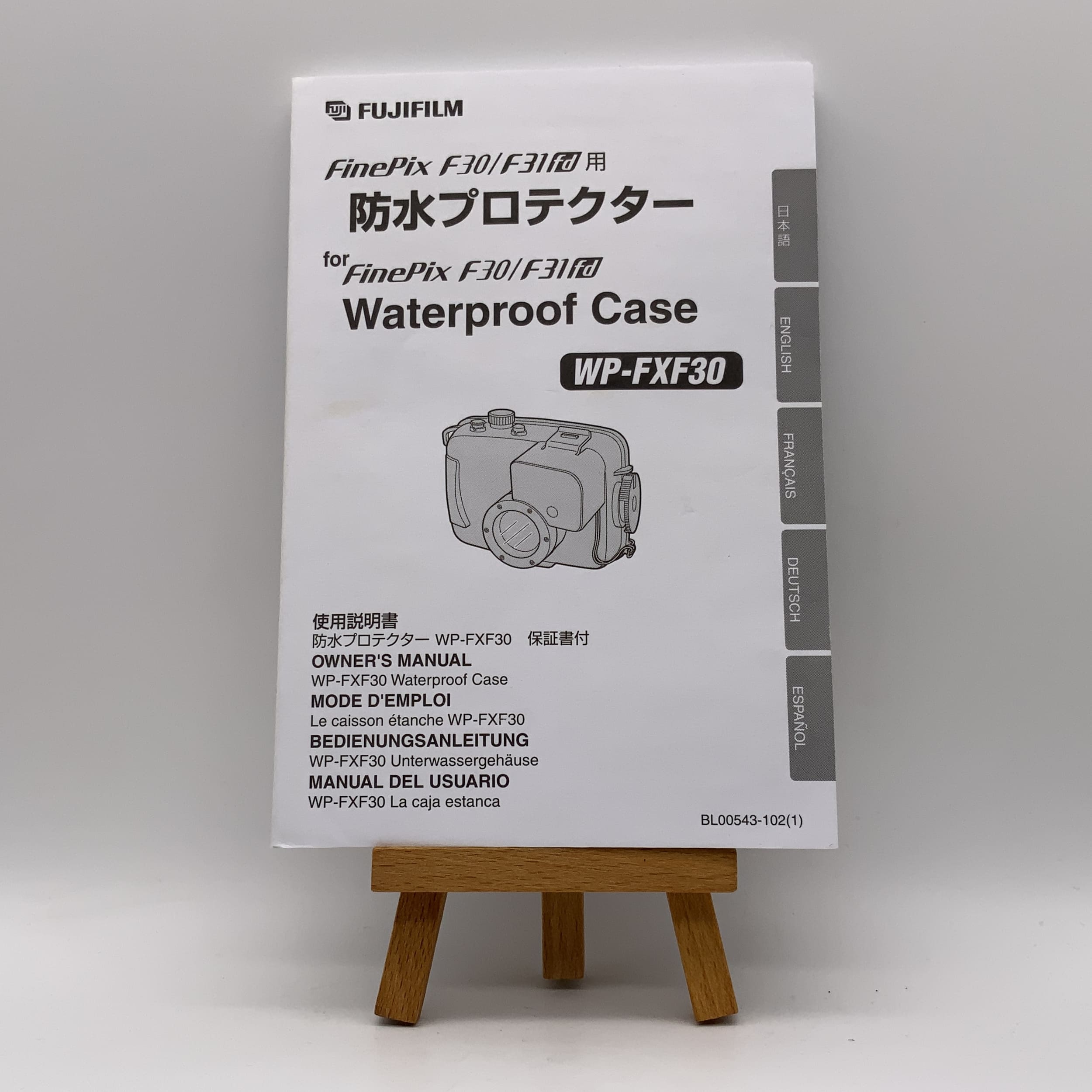 Fujifilm FinePix F30 / F31 fd WP-FXF30 User Manual (German)