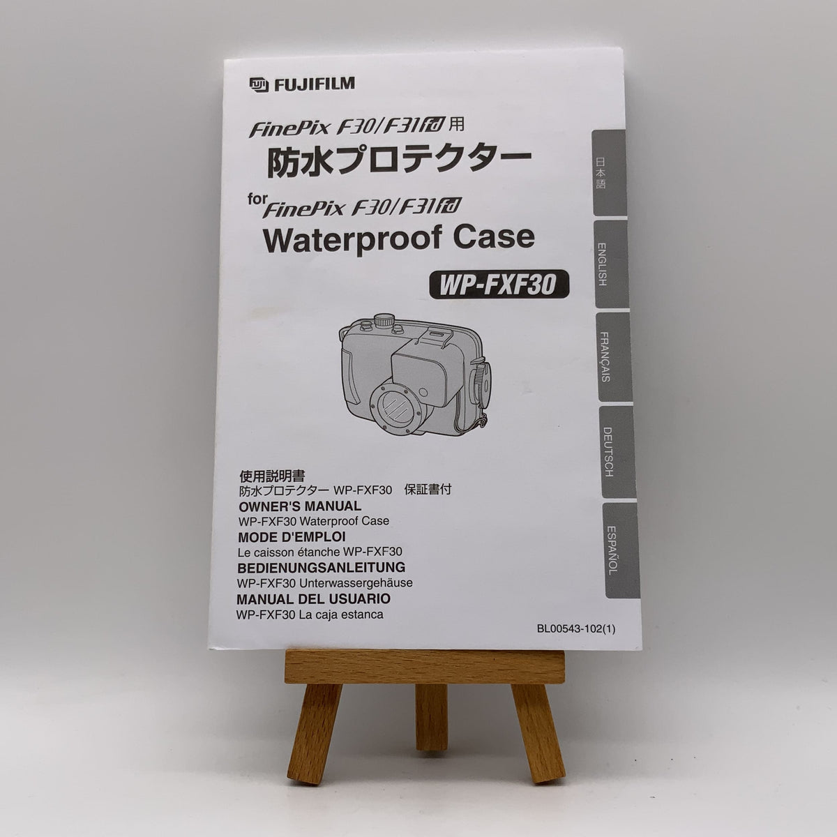 Fujifilm FinePix F30 / F31 fd WP-FXF30 User Manual (German)