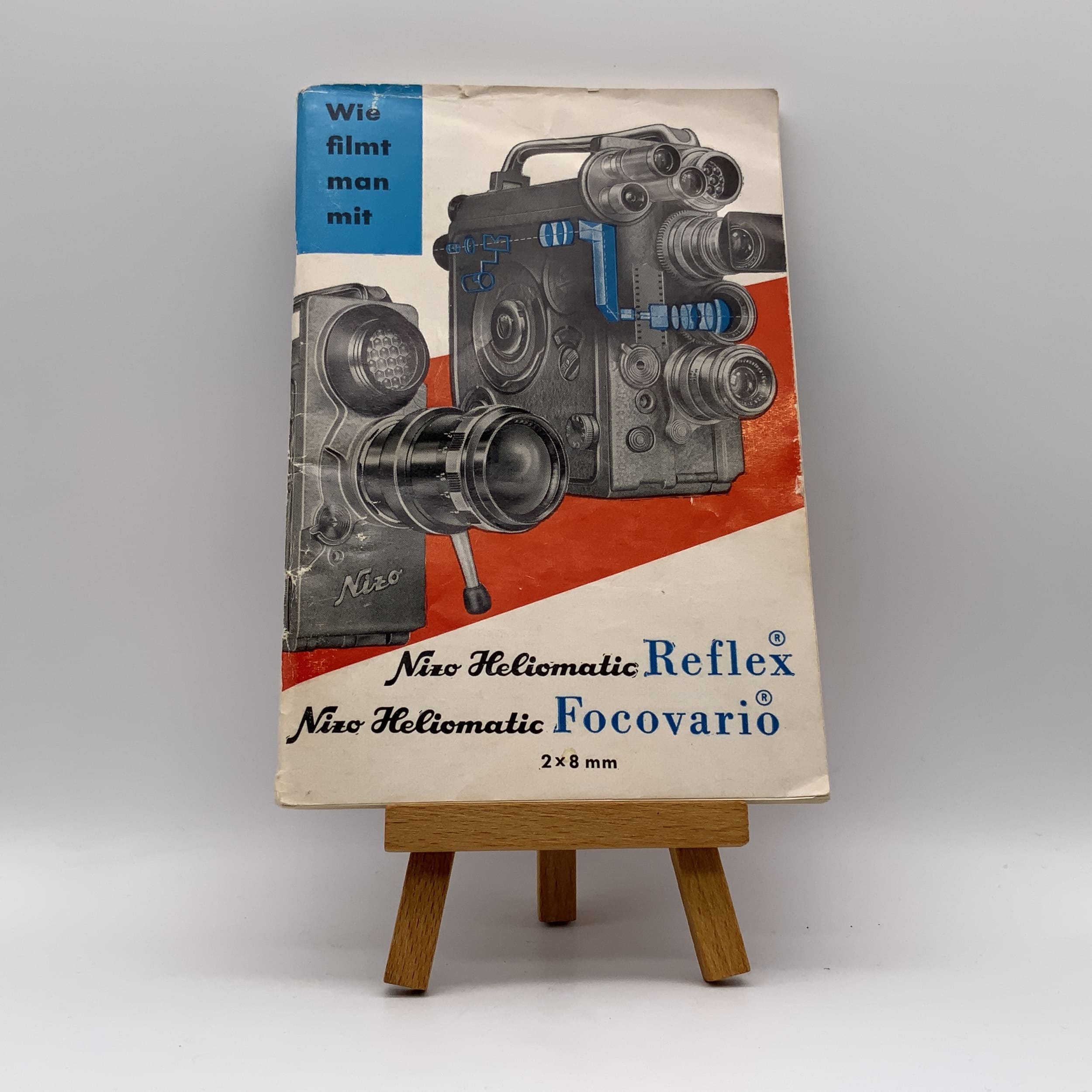 Nizo Heliomatic Reflex Focovario 2x8mm User Manual German