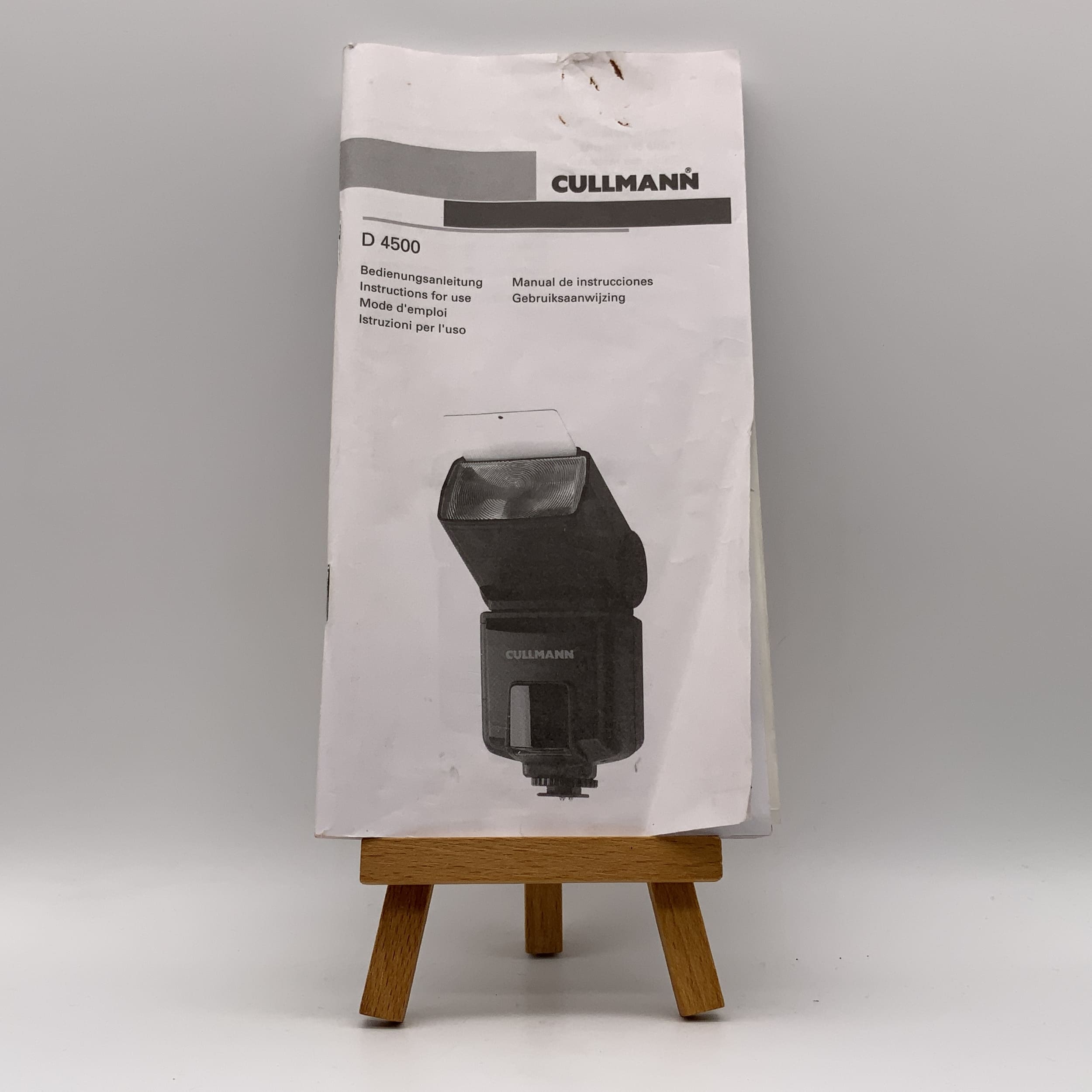 Cullmann D4500 Flash User Manual German Instructions for Use