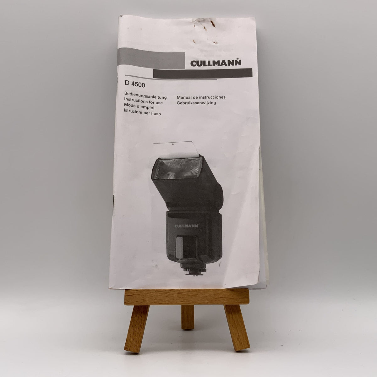 Cullmann D4500 Flash User Manual German Instructions for Use