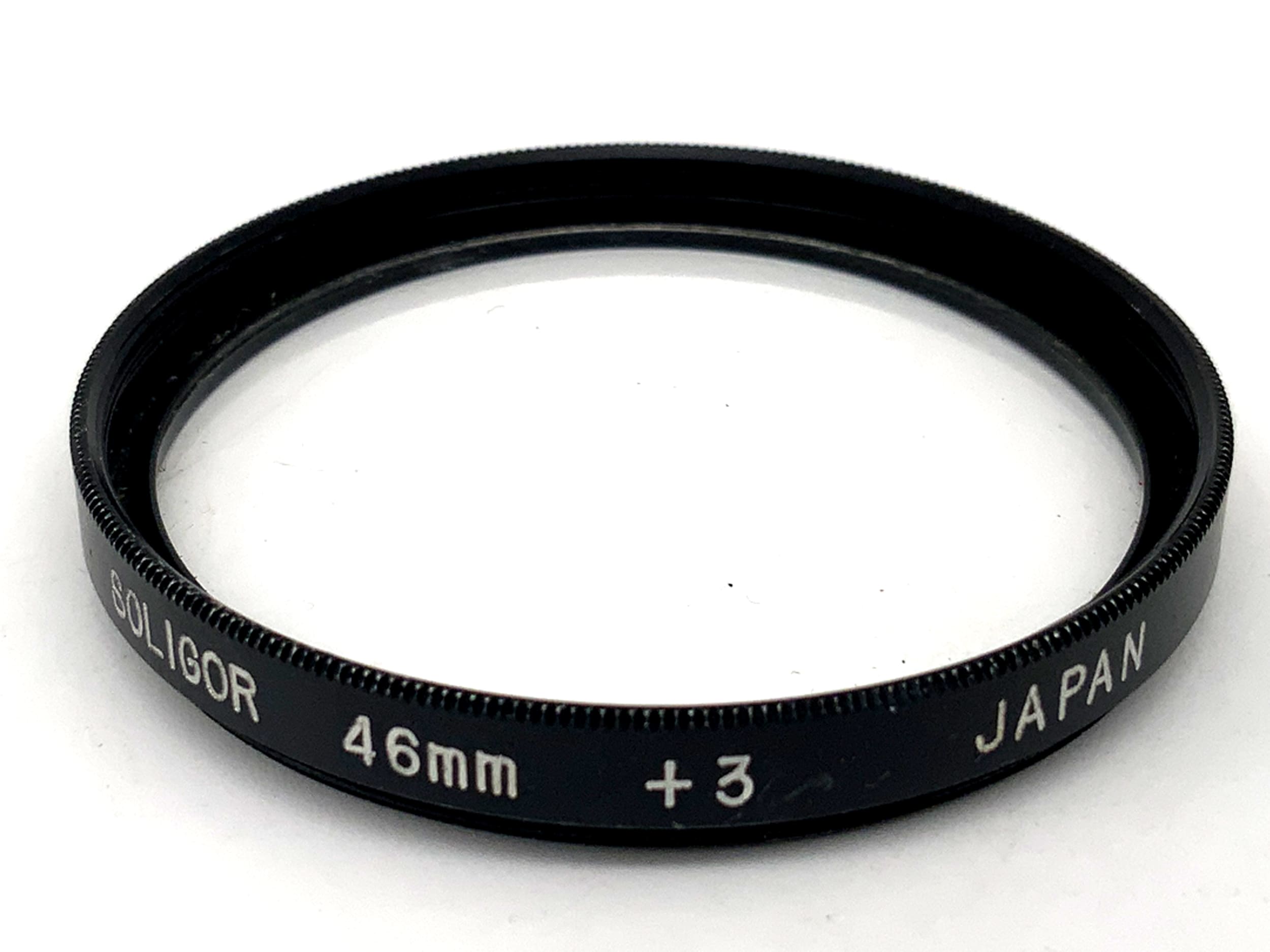 Soligor Close-Up Lens +3 Filters 46mm Circular Filter Thread