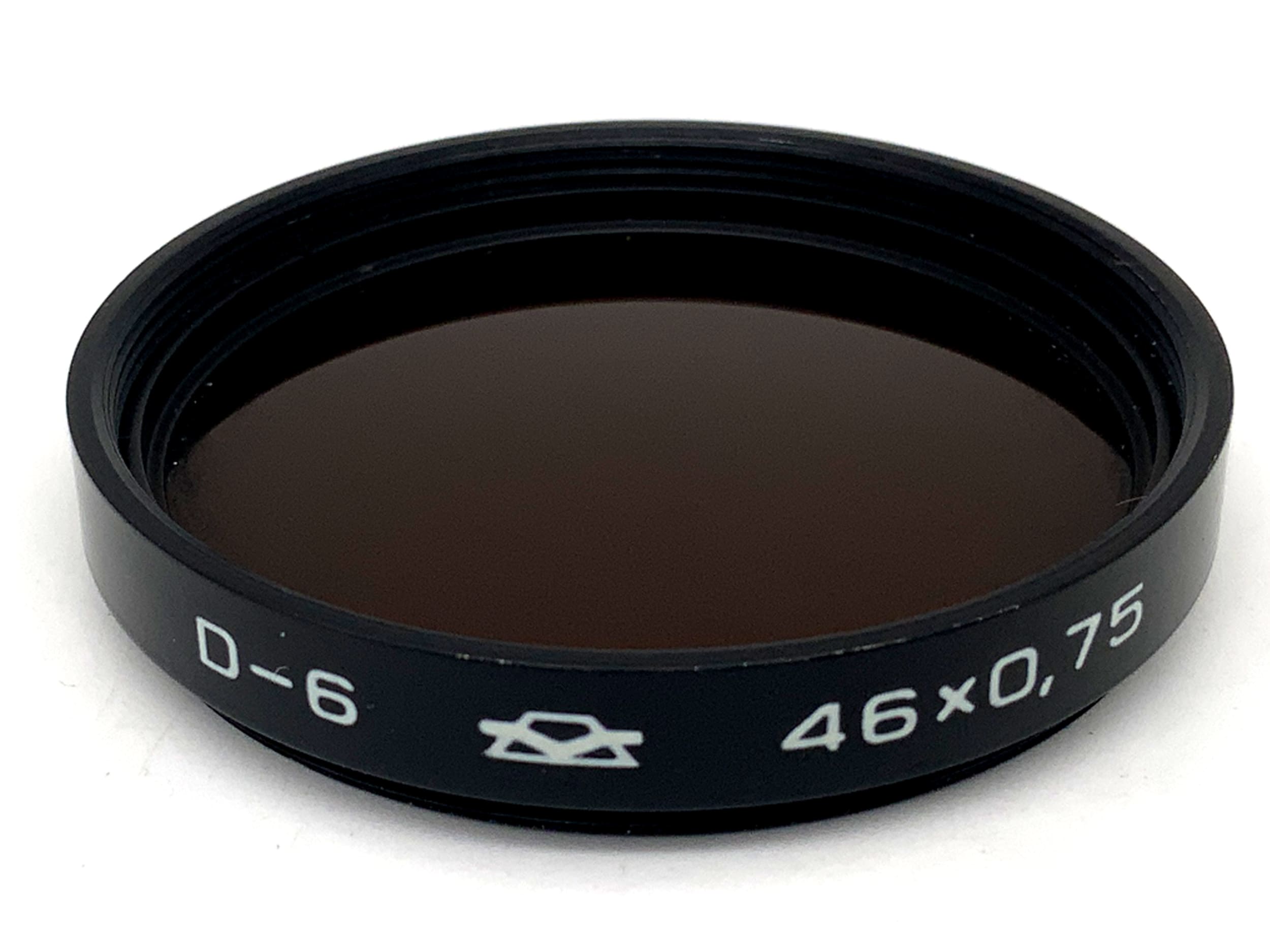 Zenit color filter D-6 brown/brown 46x0.75 filter 46mm circular filter thread