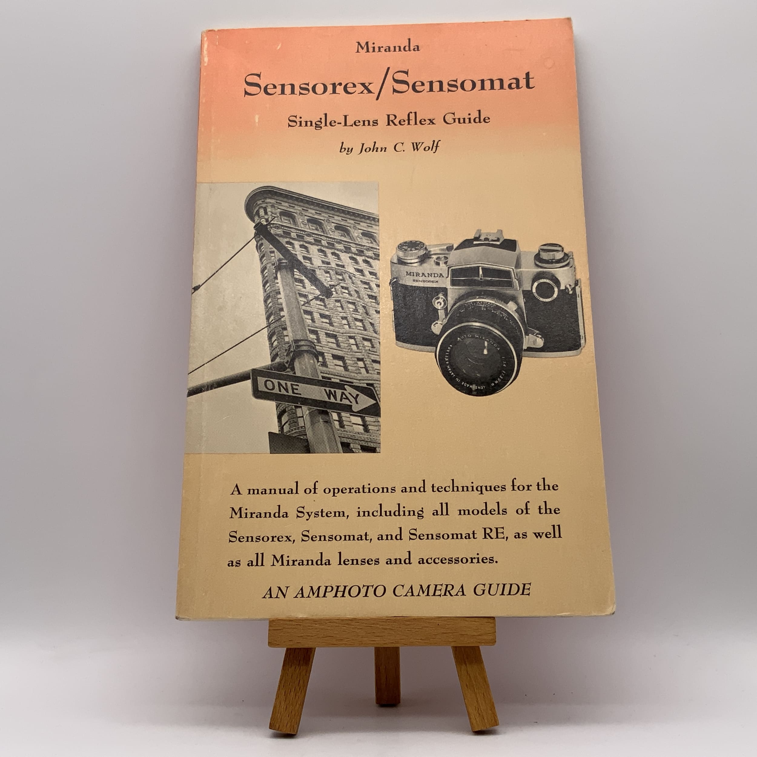 Miranda Sensomat Single Lens Reflex Guide Information Booklet (German)