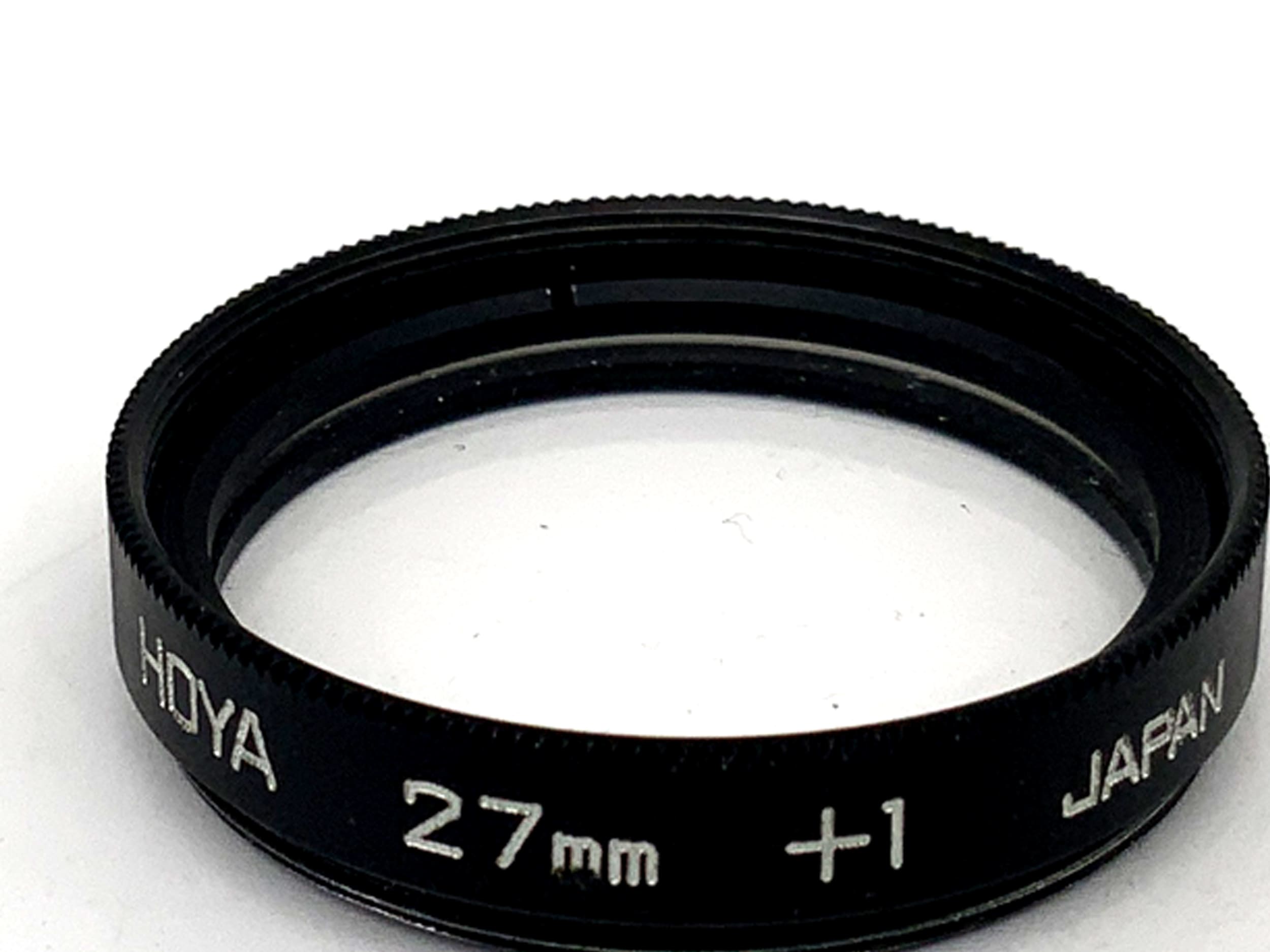 Hoya Close-Up Lens +1 Filter 27mm Circular Filter Thread