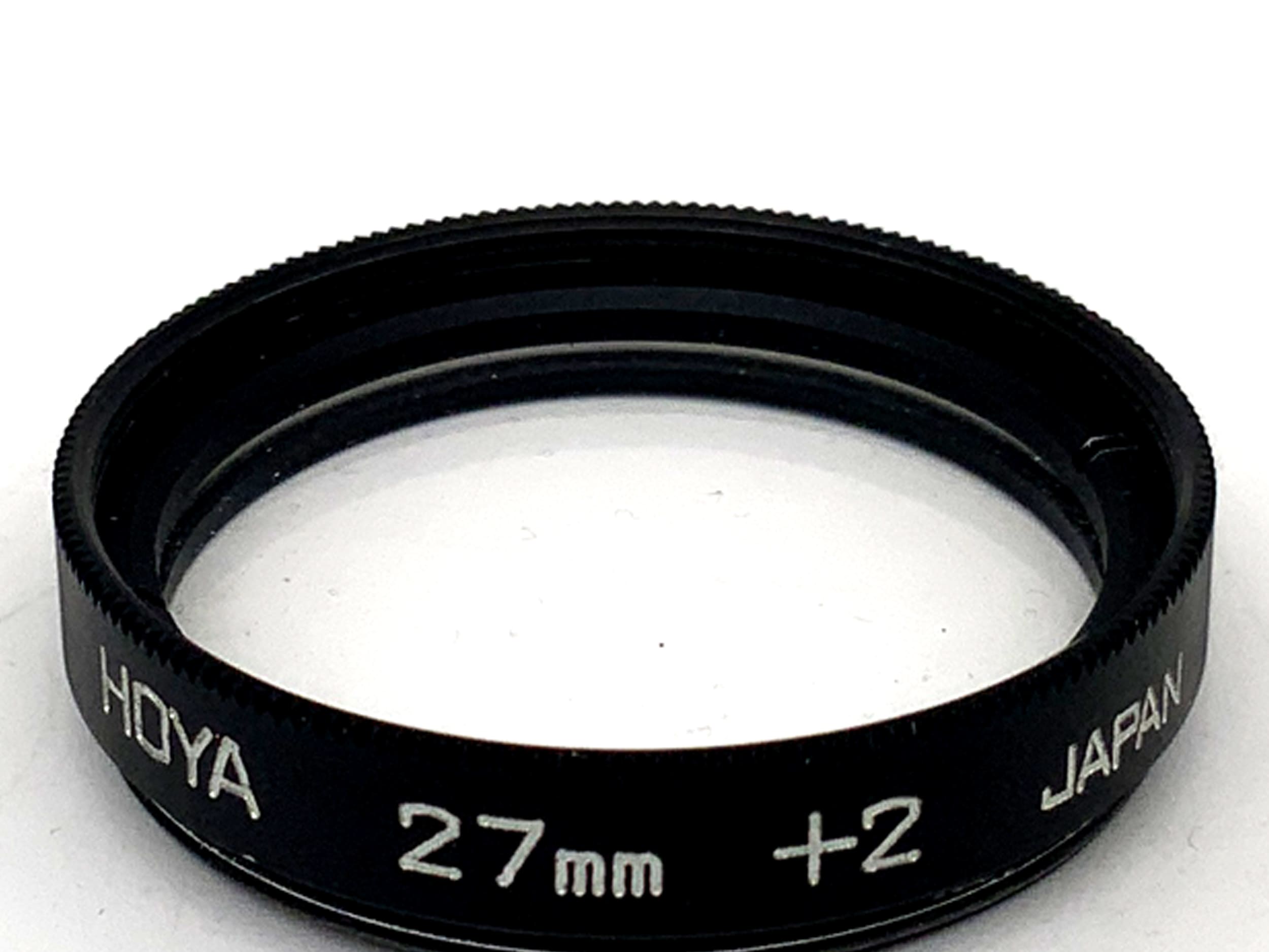 Hoya Close-Up Lens +2 Filters 27mm Circular Filter Thread