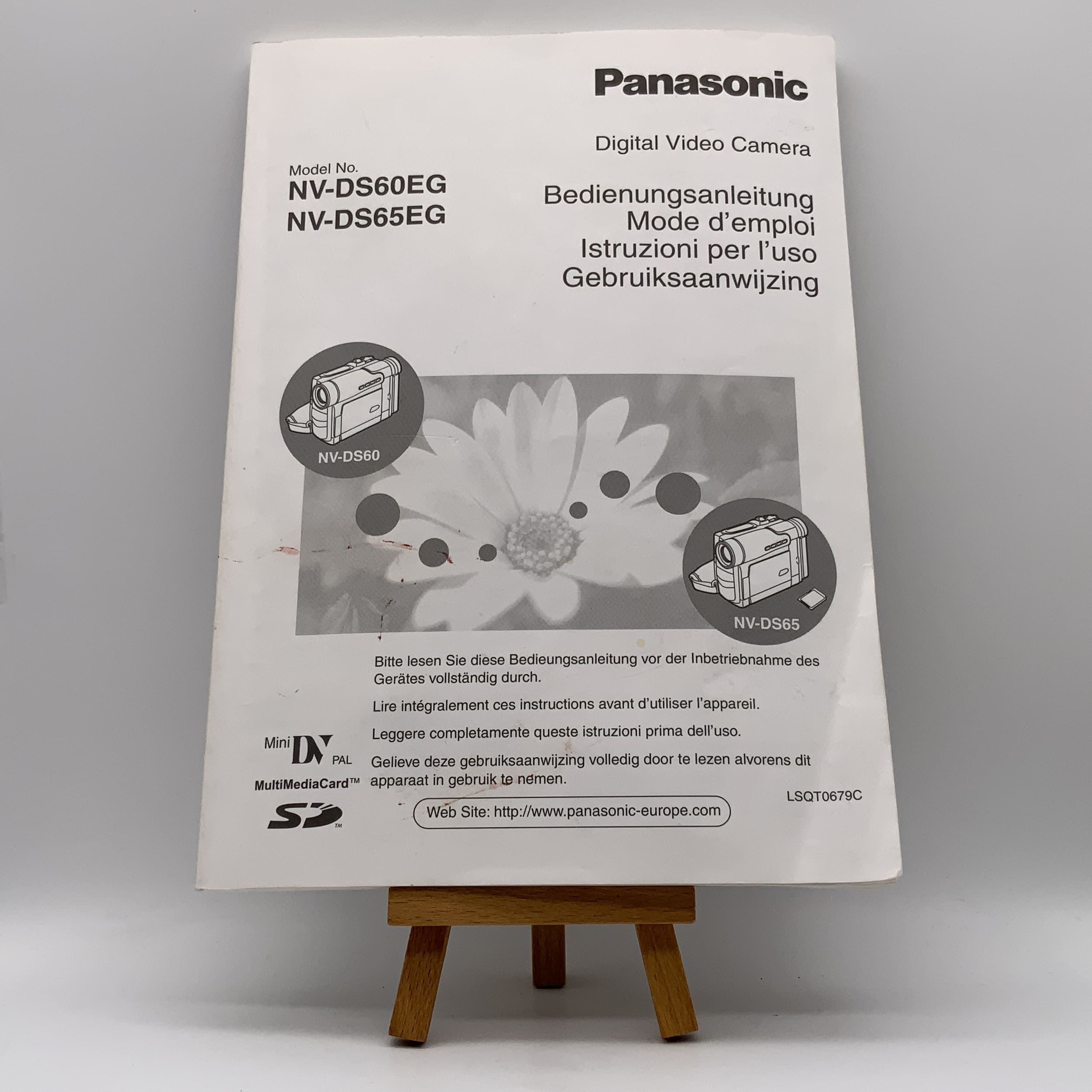 Panasonic NV-DS60EG NV-DS65EG User Manual German Instructions for Use