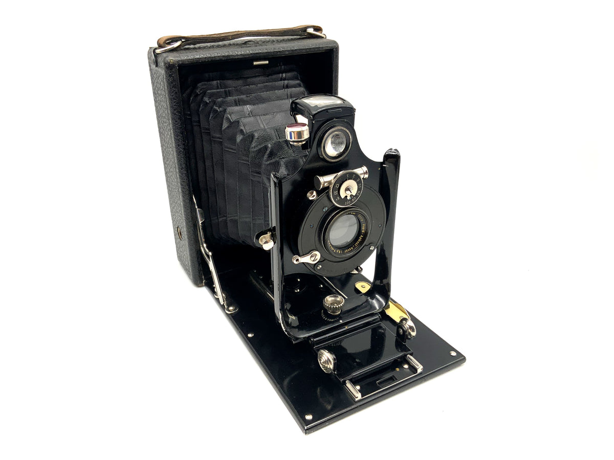 Ica Dresden Corrida 155 plate camera Extra Rapid Aplanat Novar 1:6.8 F013.5cm