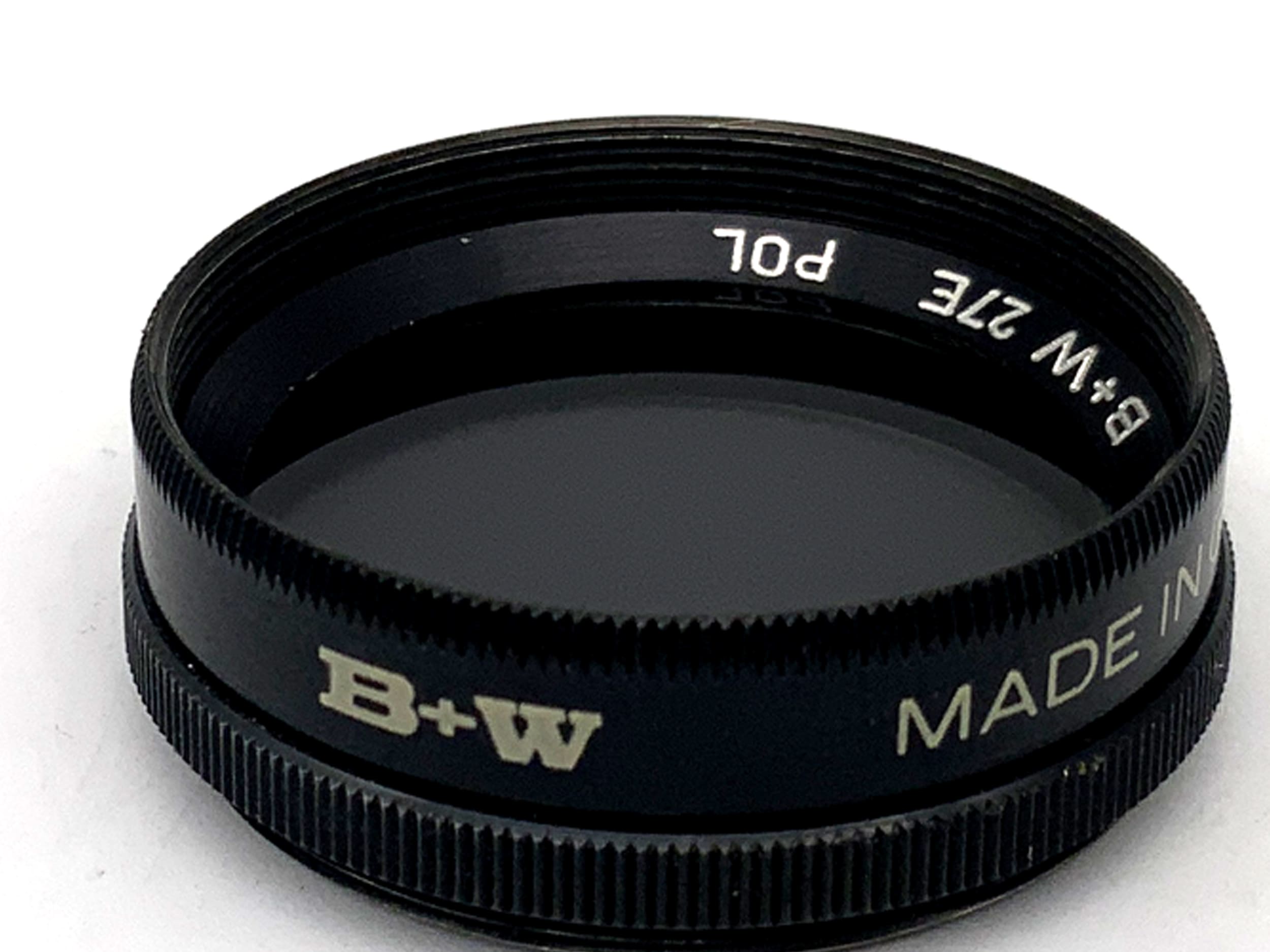 B+W Polarizing Filter 27E, 27mm Circular Filter Thread
