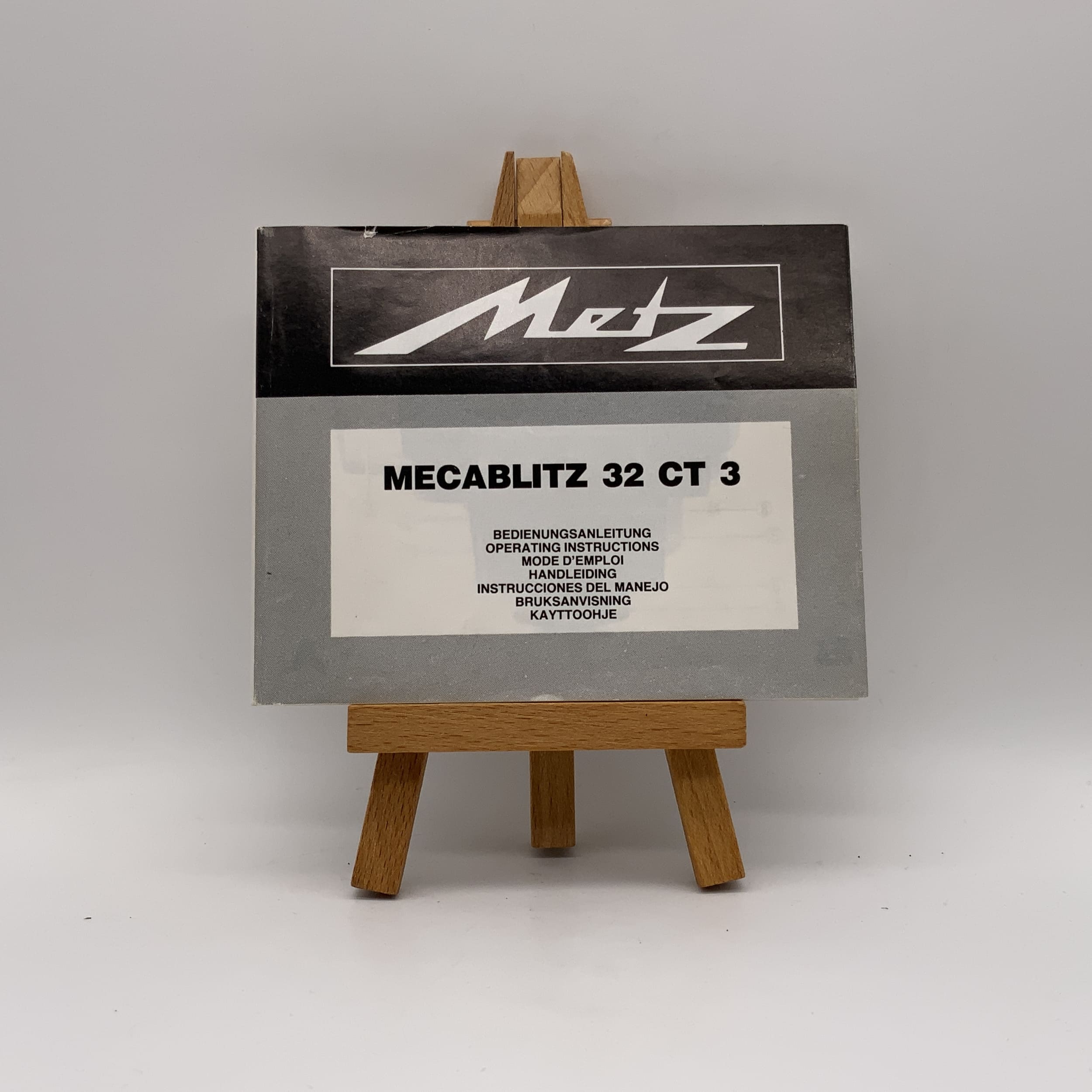 Metz Mecablitz 32 CT 3 Operating Instructions German User Manual