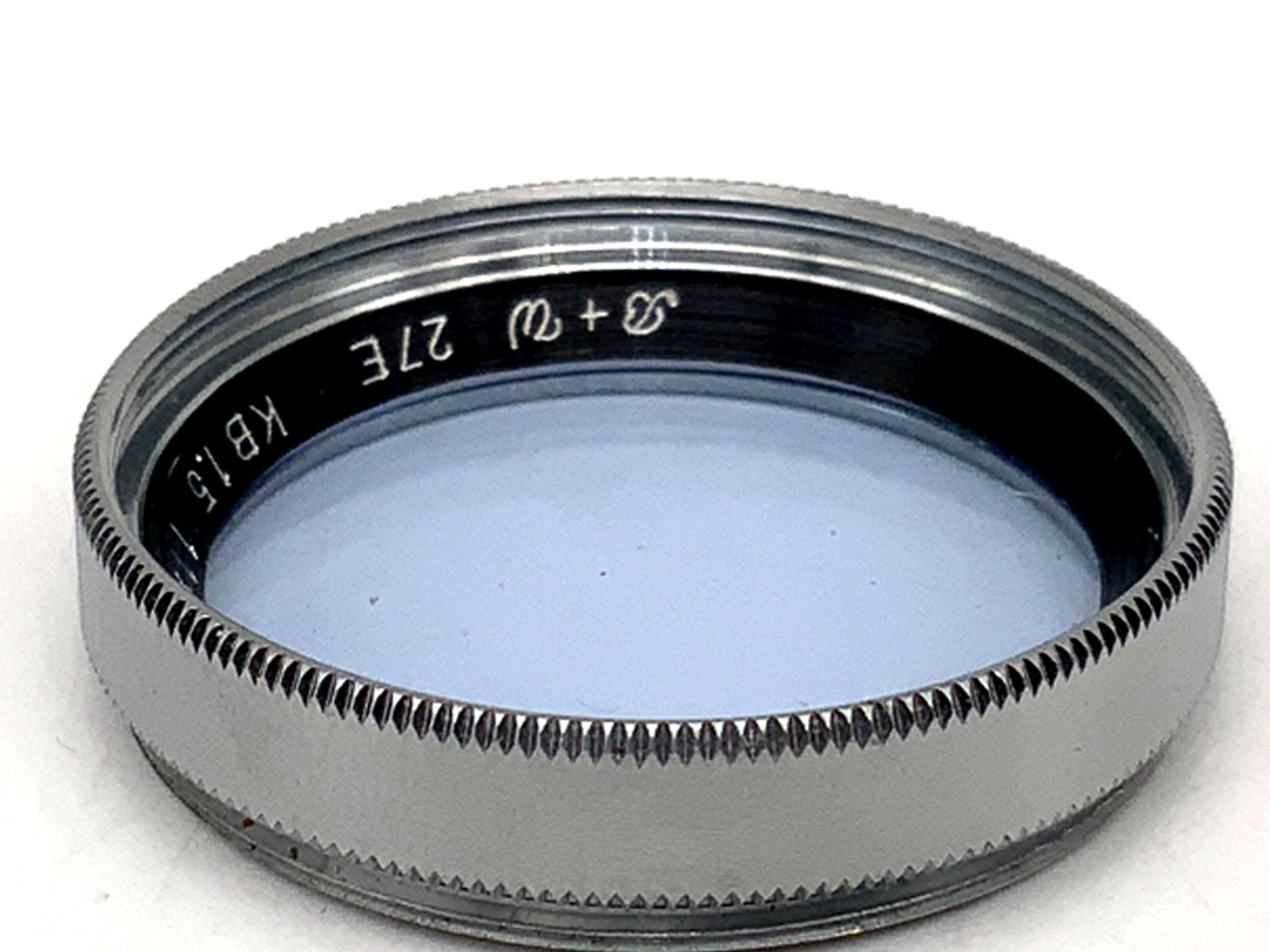 B+W Color Filter 27E light blue KB1.5 11x Filter 27mm Circular
