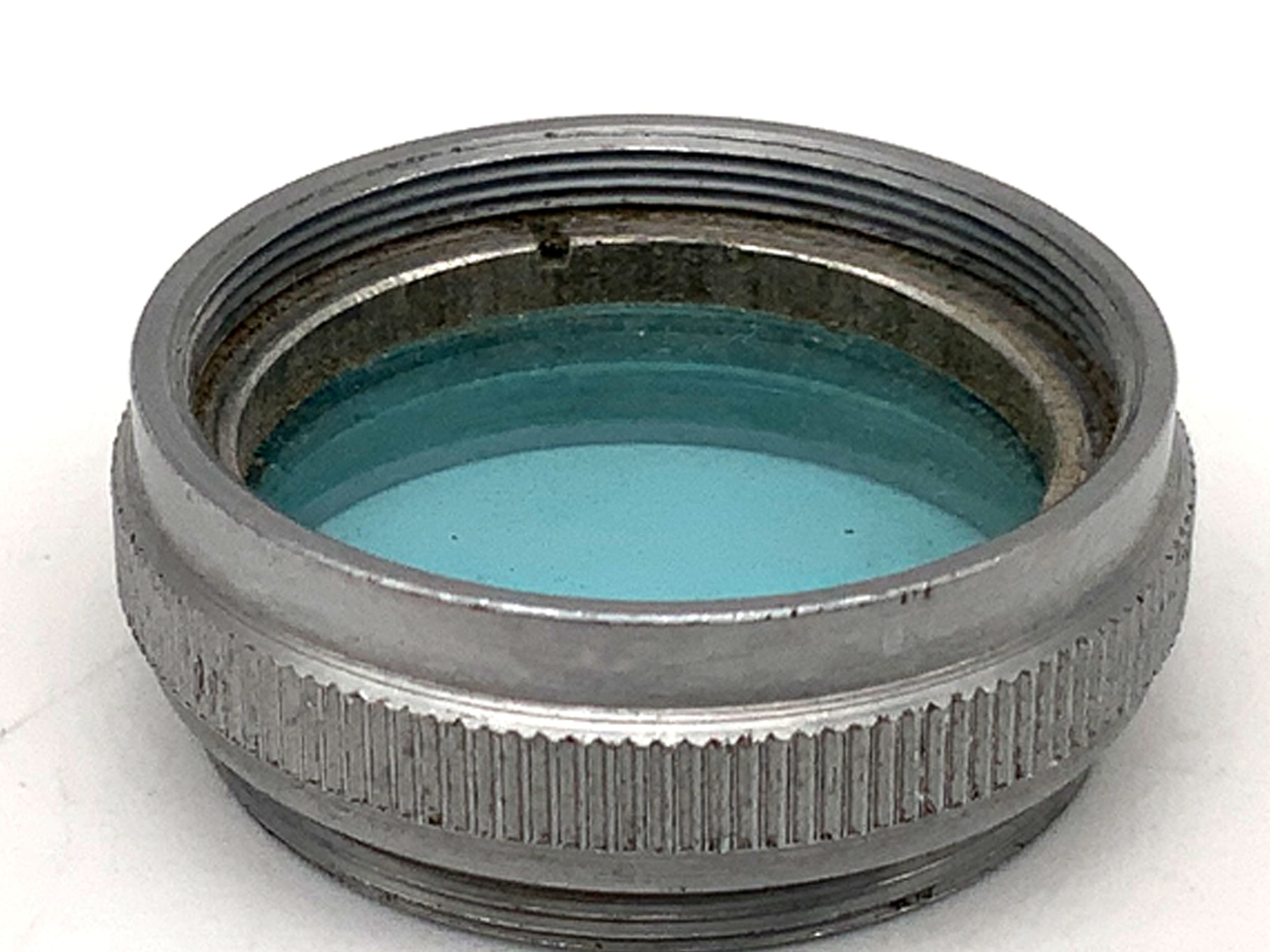 Light blue color filter, 22mm circular filter thread