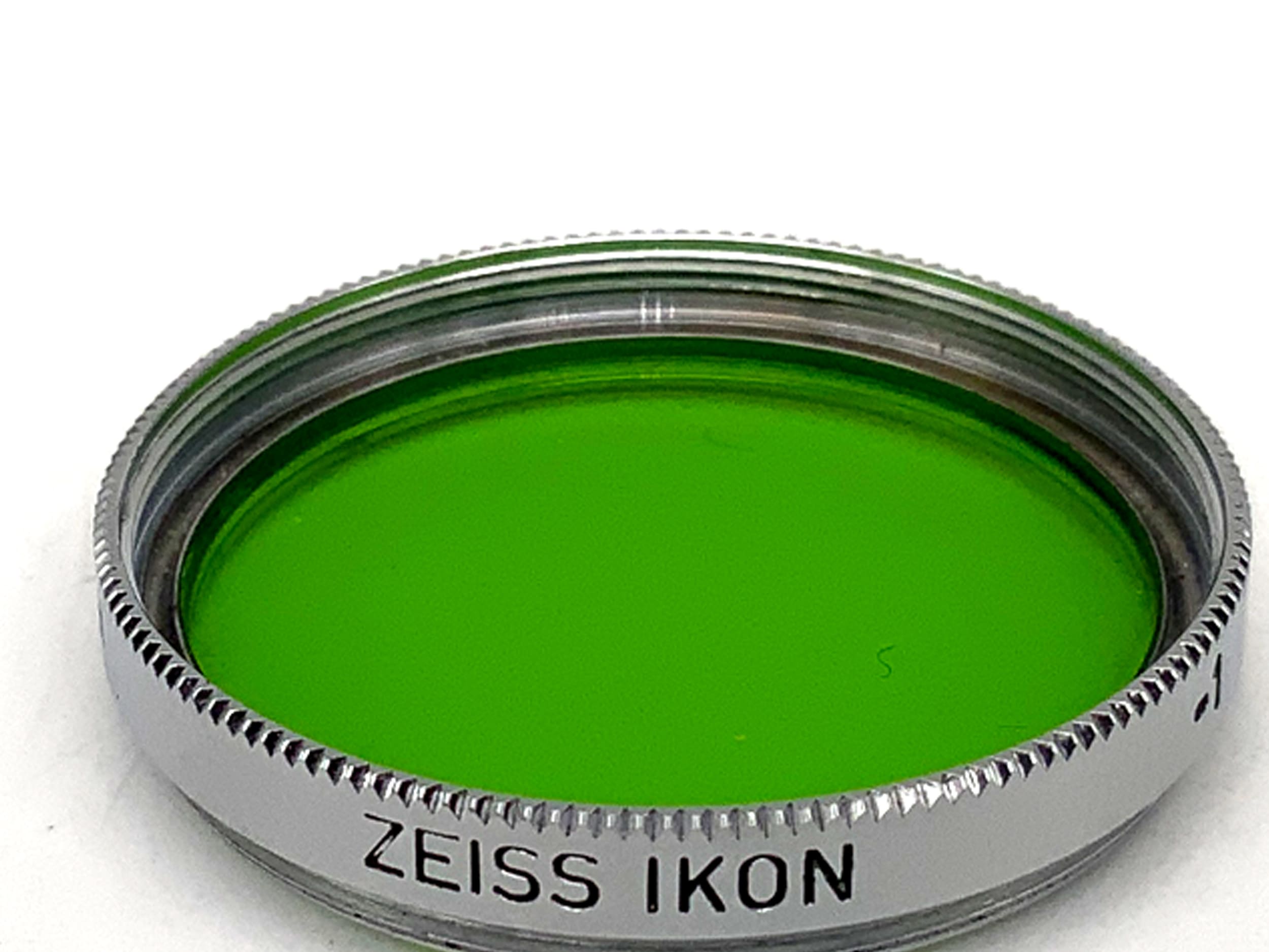 Zeiss Ikon Color Filter S27-1 GR 2x Green Filter 27mm Circular