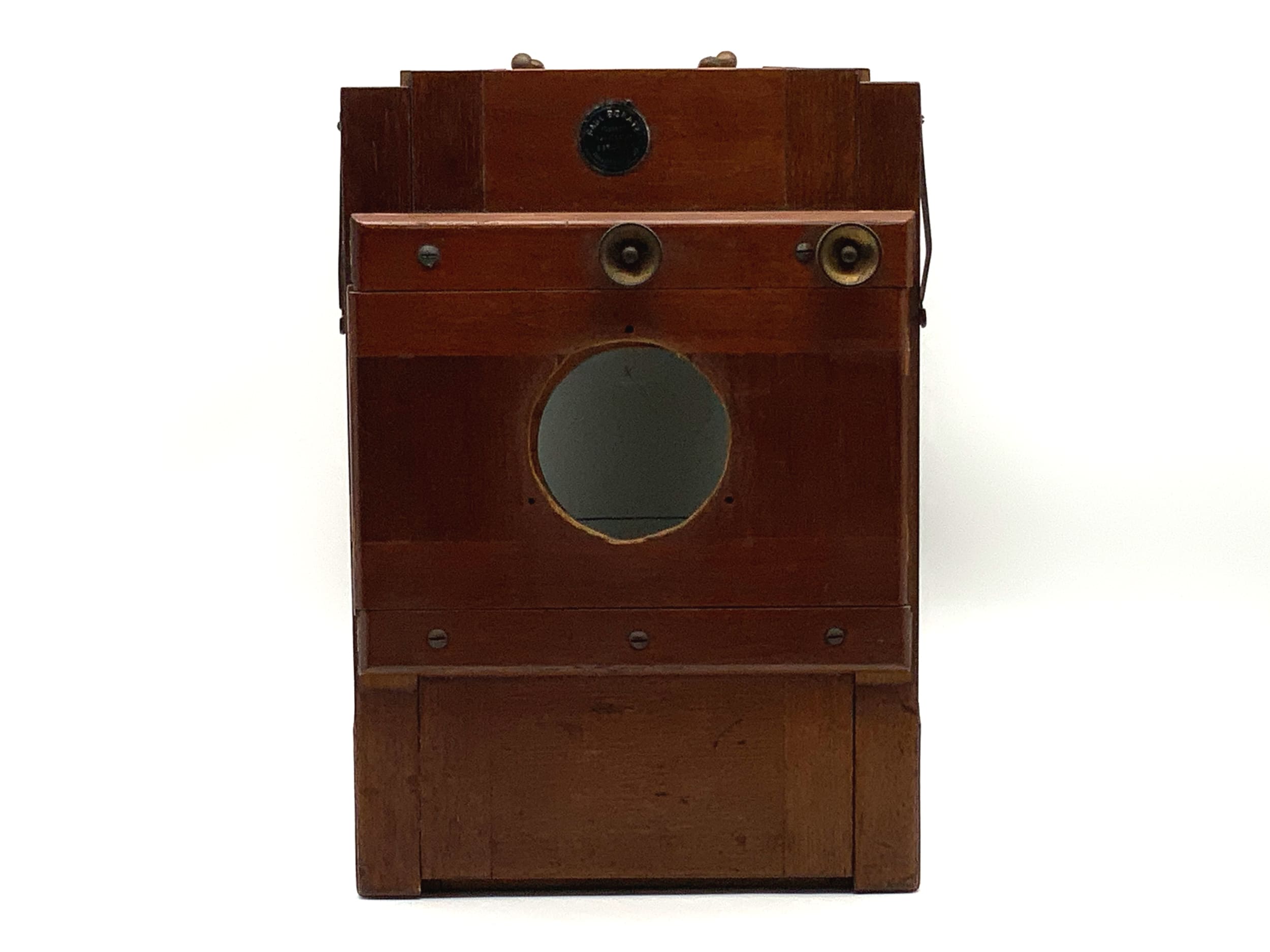 Paul Bonatz plate camera wooden camera analogue camera