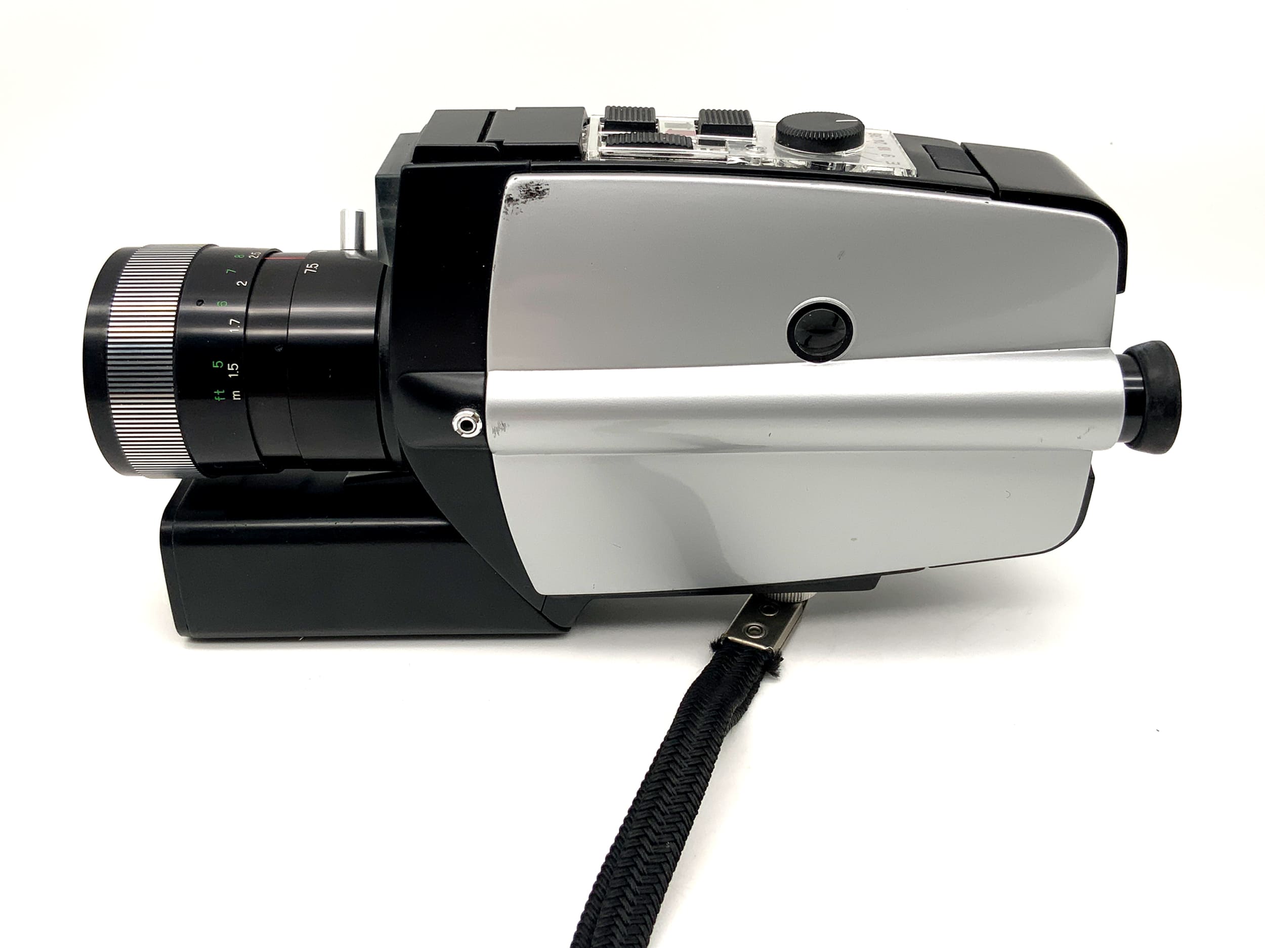 Bauer C8 Super film camera with Neovaron 1:1.8 7.5-60mm Super 8