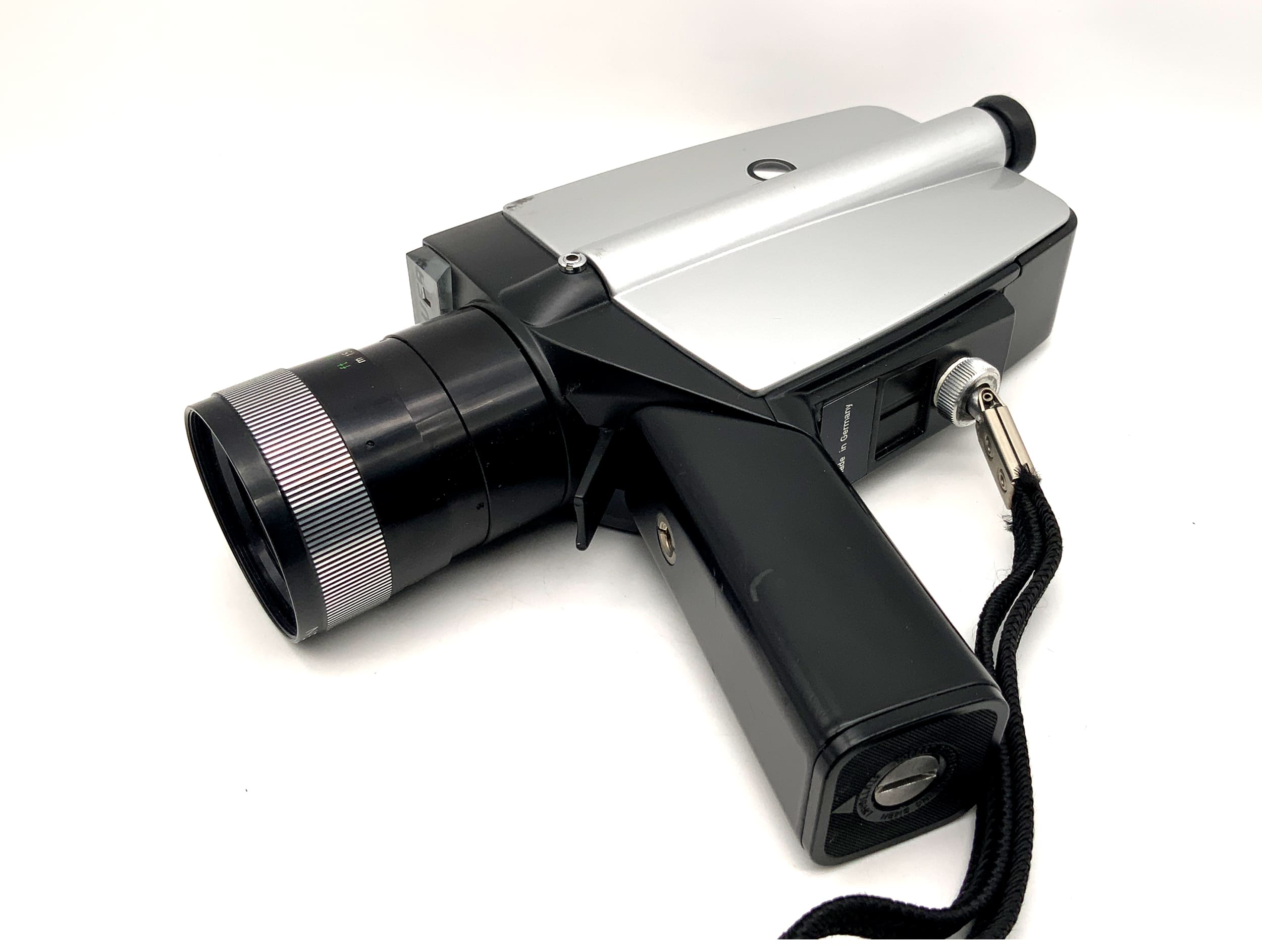 Bauer C8 Super film camera with Neovaron 1:1.8 7.5-60mm Super 8