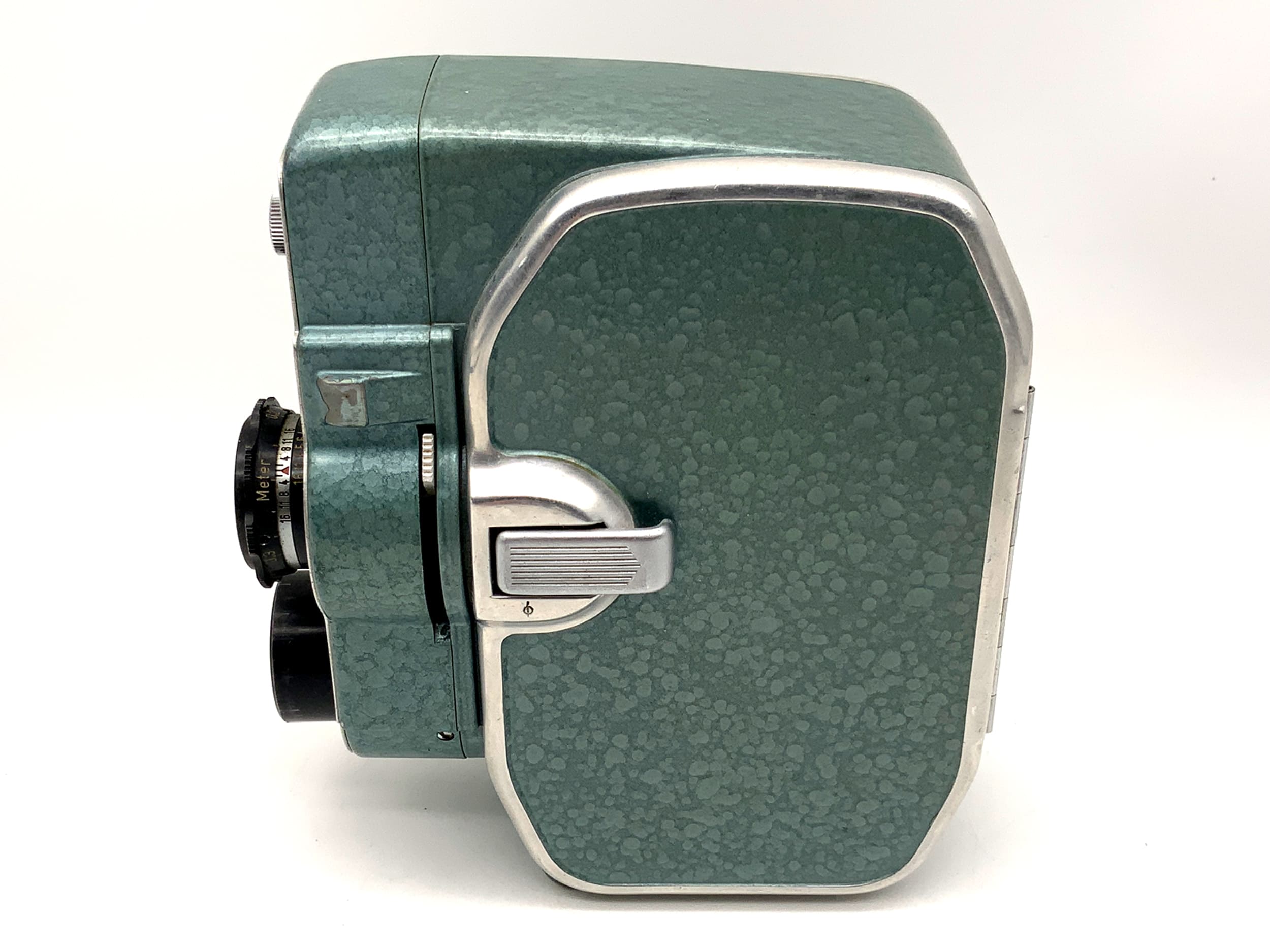 Bauer 88 E film camera with Rodenstock Ronar 1:1.9 f=12.5mm double 8mm lens