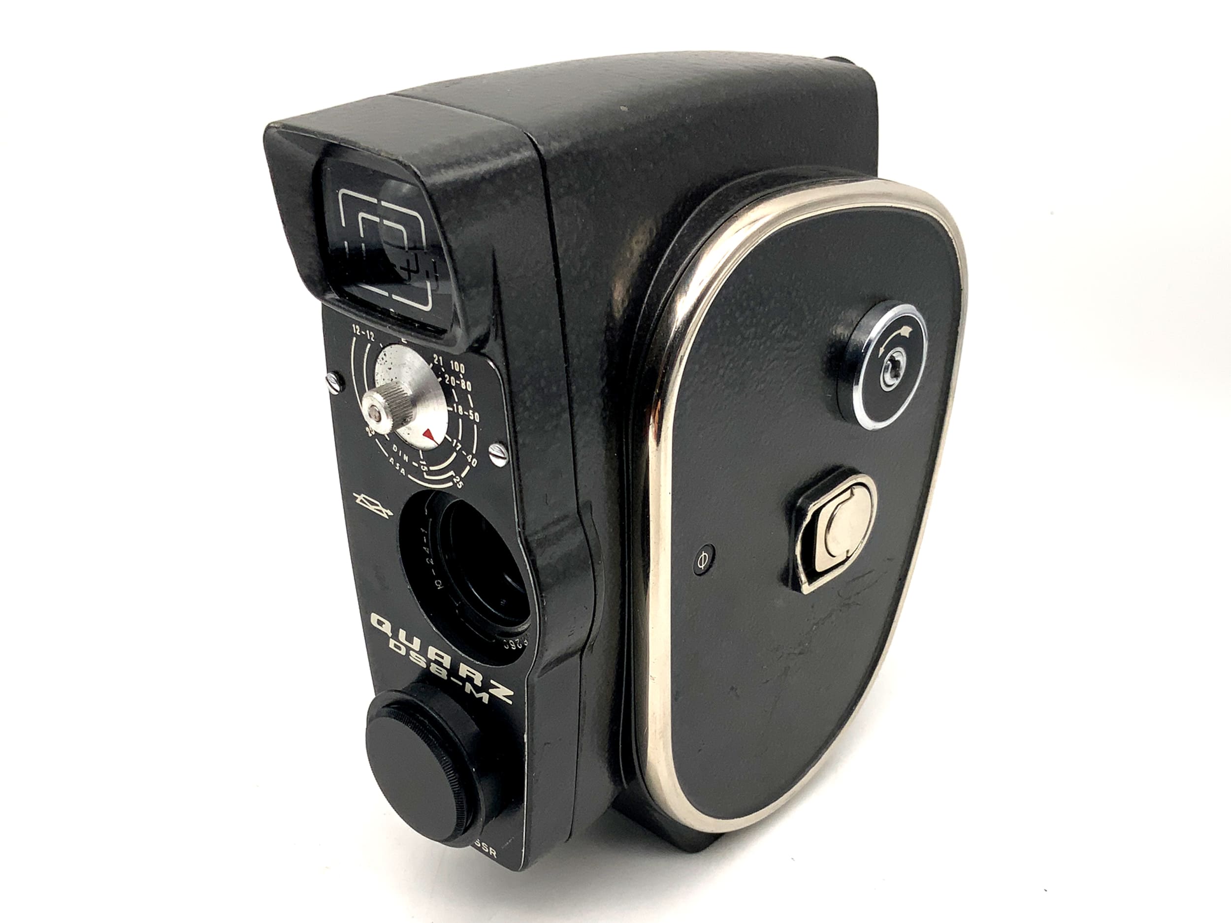 Zenit Quartz DS8-M film camera with 1.9/12.5mm Super 8 camera movie camera