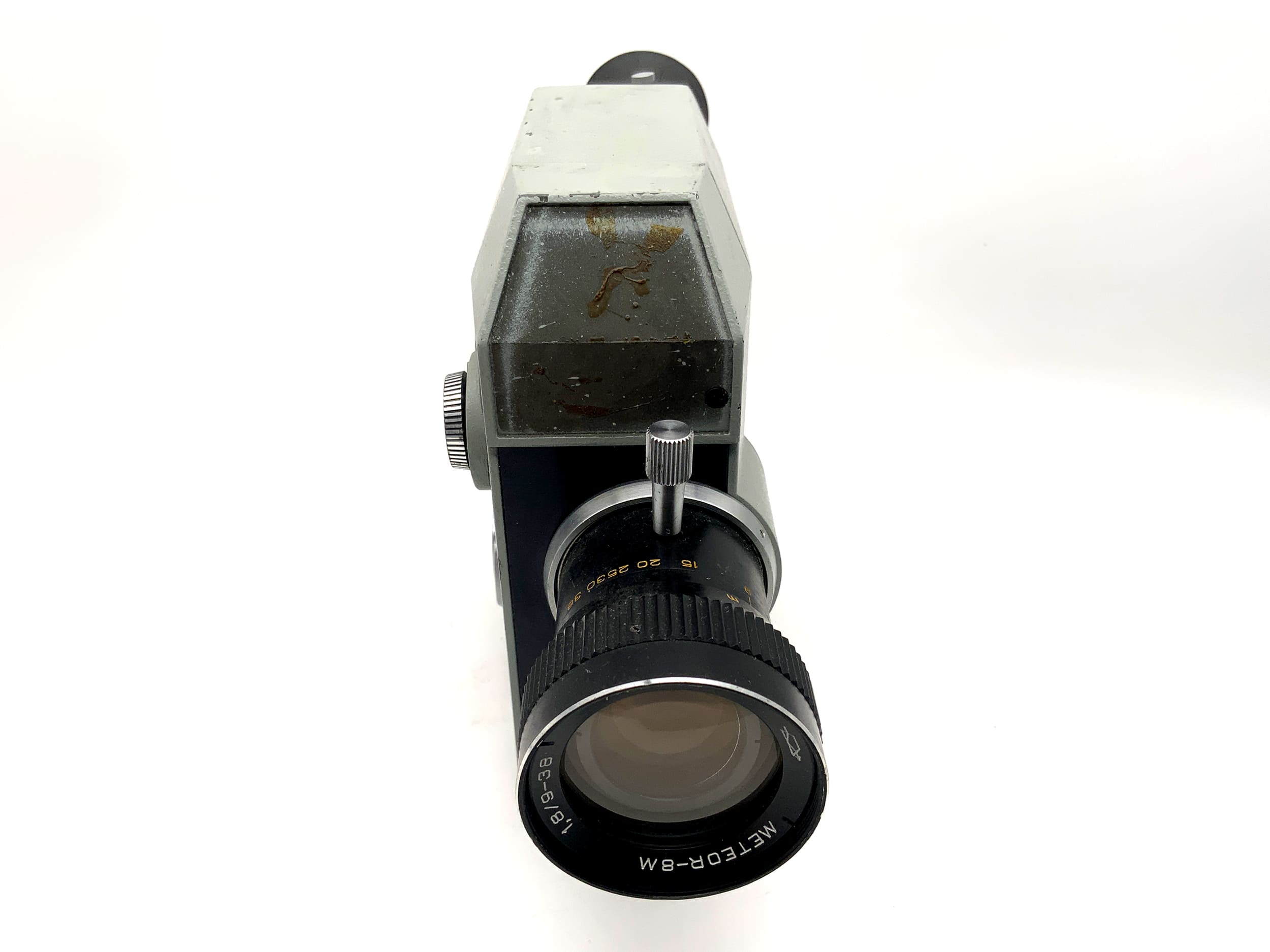 Zenit Quartz DS8-3 film camera with Meteor-8M 1.8/9-38mm Super 8
