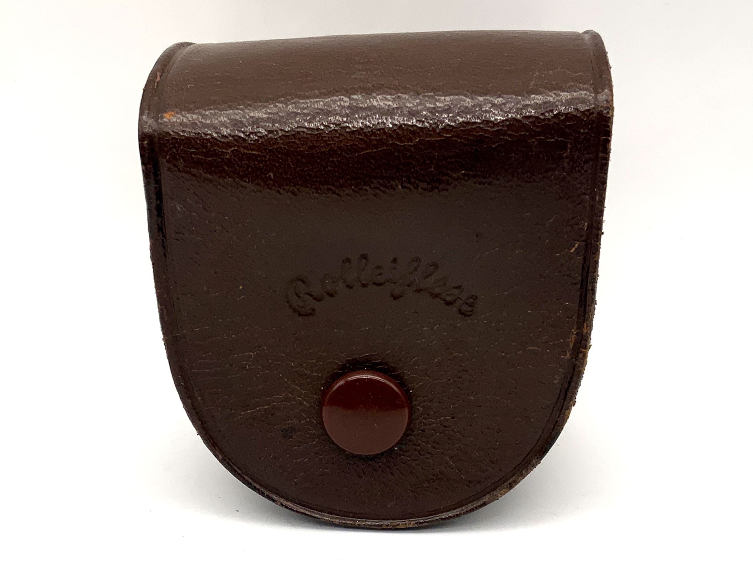 Rollei F&H RII; BajII Braun Linsentasche Case Etui Leder