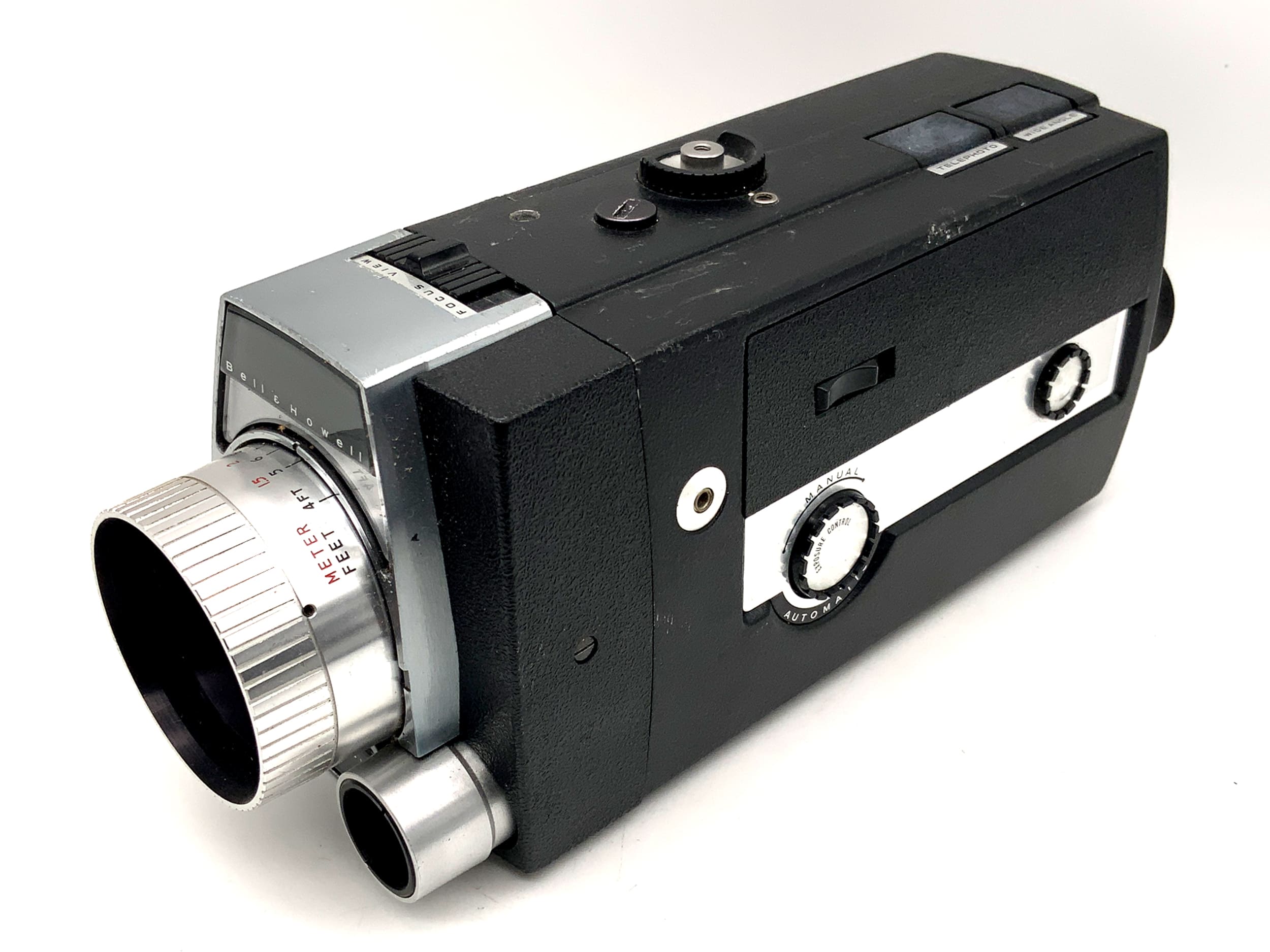 Bell &amp; Howell Autoload Movie Camera with F/1:8/5:1 9mm/45mm Super 8