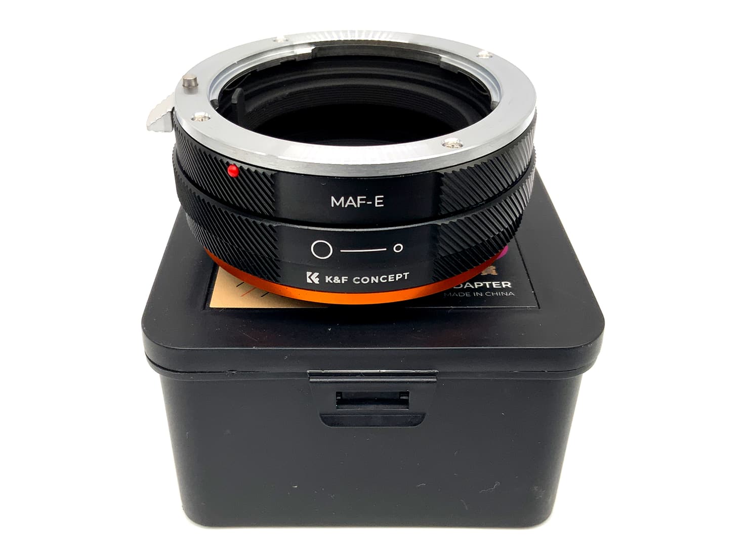 K&F Concept MAF-E PRO Objektivadapter NEX (Minolta AF/Sony A -> Sony E-Mount)