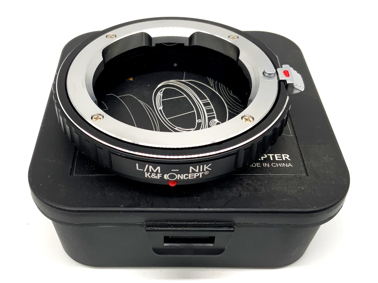 K&F Concept L/M-NIK Objektivadapter Ai-S (Leica M -> Nikon F)
