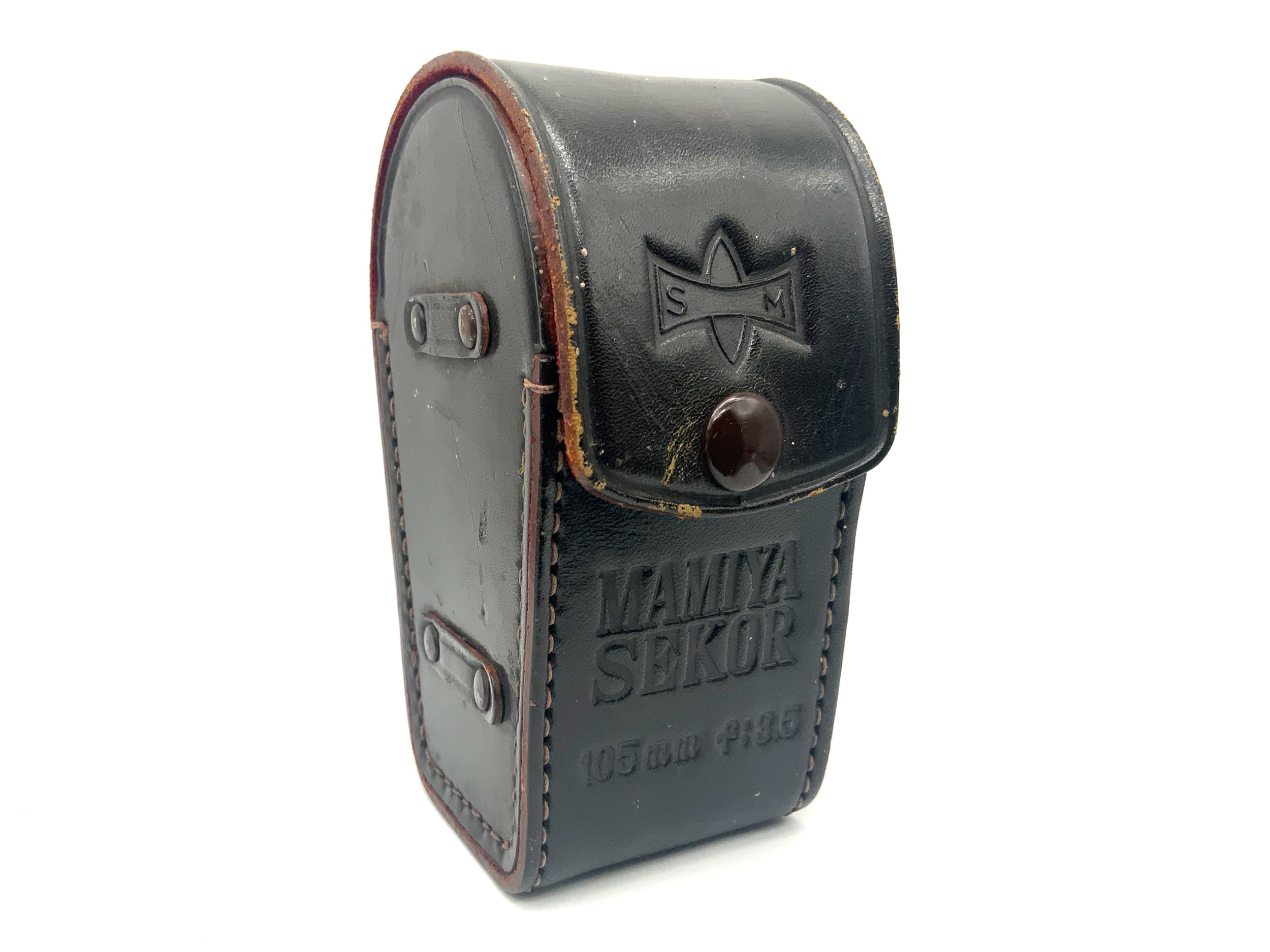Mamiya Sekkor 105mm f3.5 Köcher Braun
