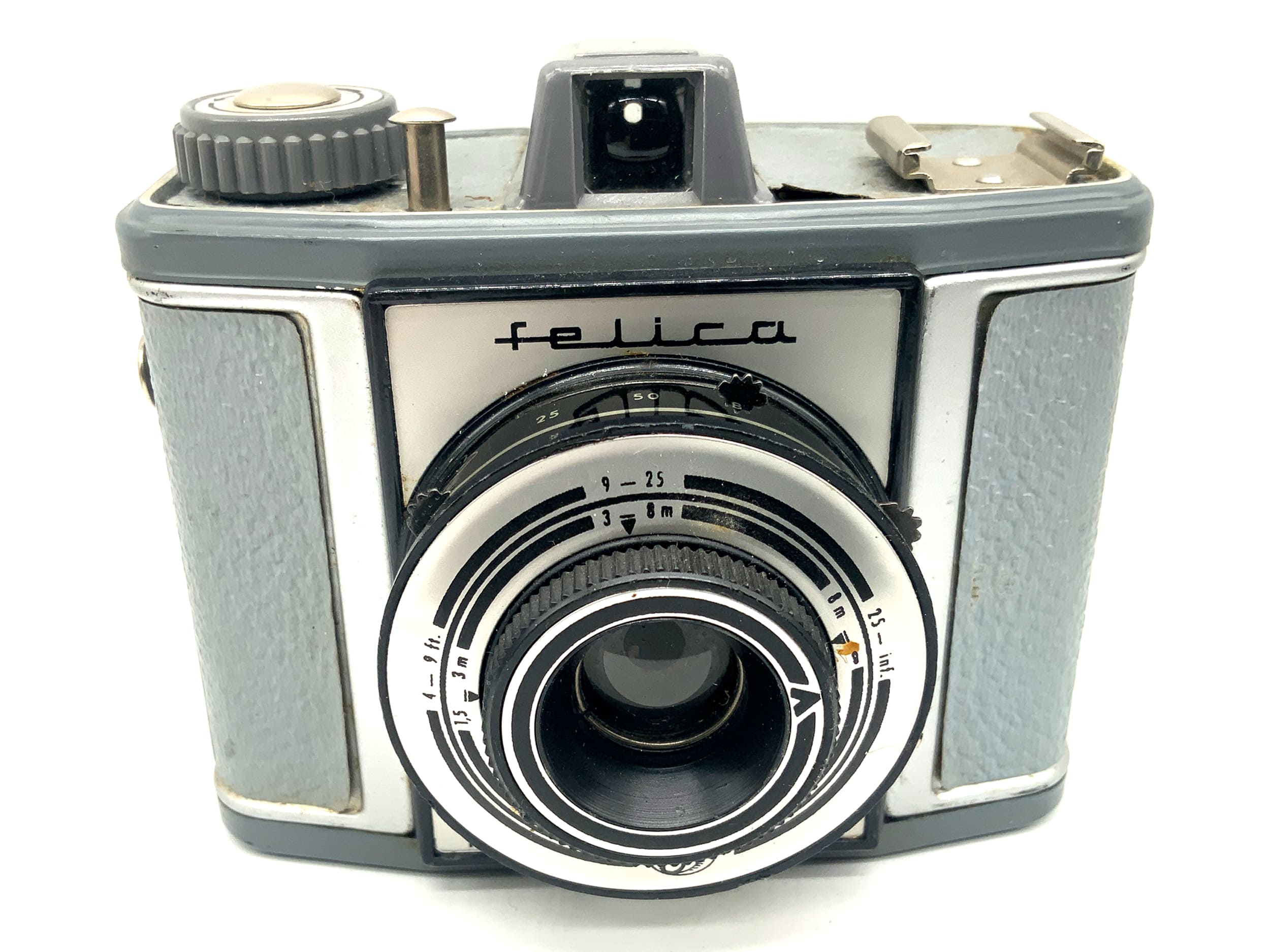 Vredeborch Felica Sucherkamera mit 1.5/75mm 6x6 Kompaktkamera Analogkamera