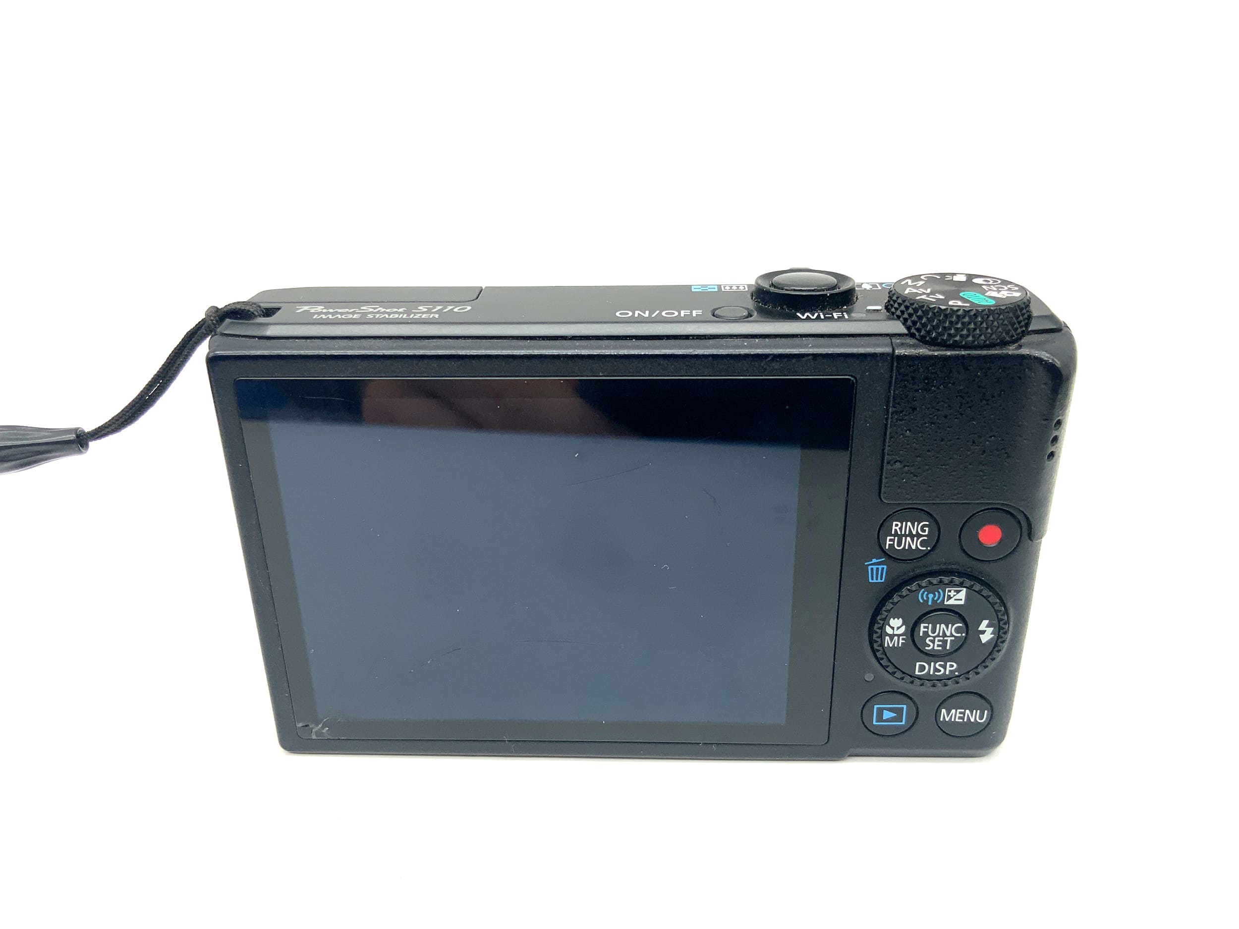 Canon PowerShot S110 Digital Compact Camera with 5.2-26mm IS lens! Lens defect!