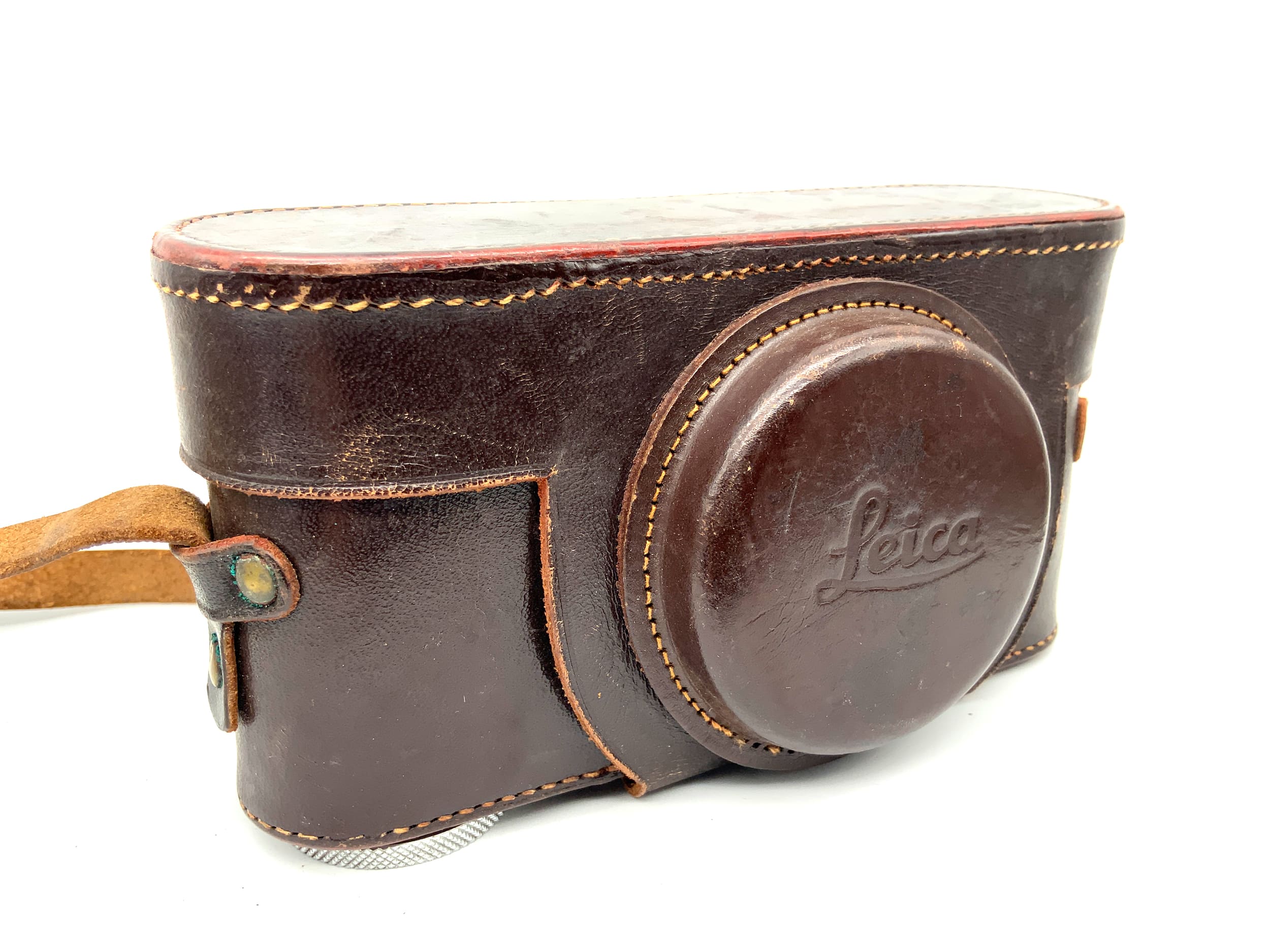 Leica Modell II, IIIa, IIIb, IIIc, Elmar Kameratasche Braun