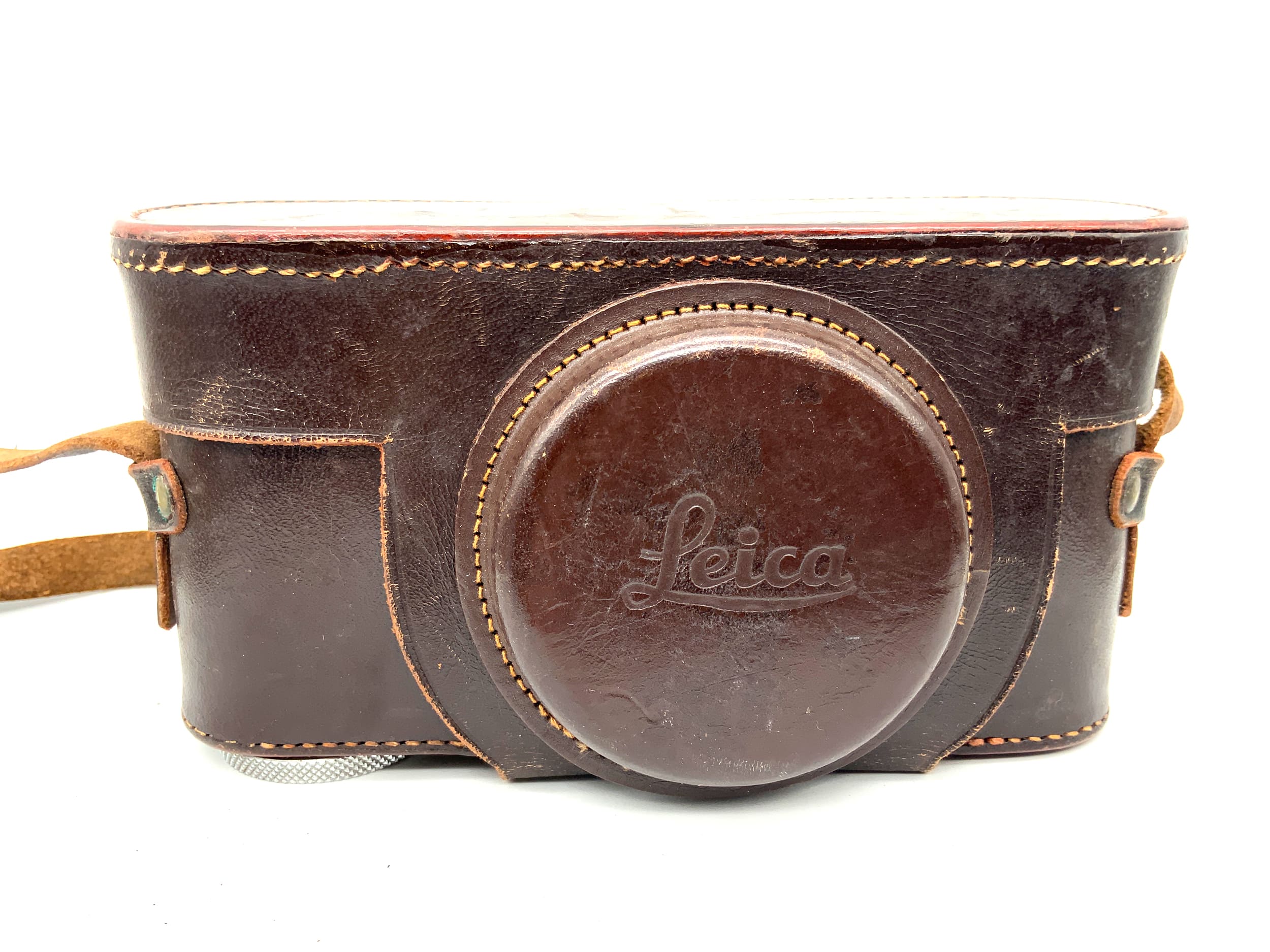 Leica Modell II, IIIa, IIIb, IIIc, Elmar Kameratasche Braun