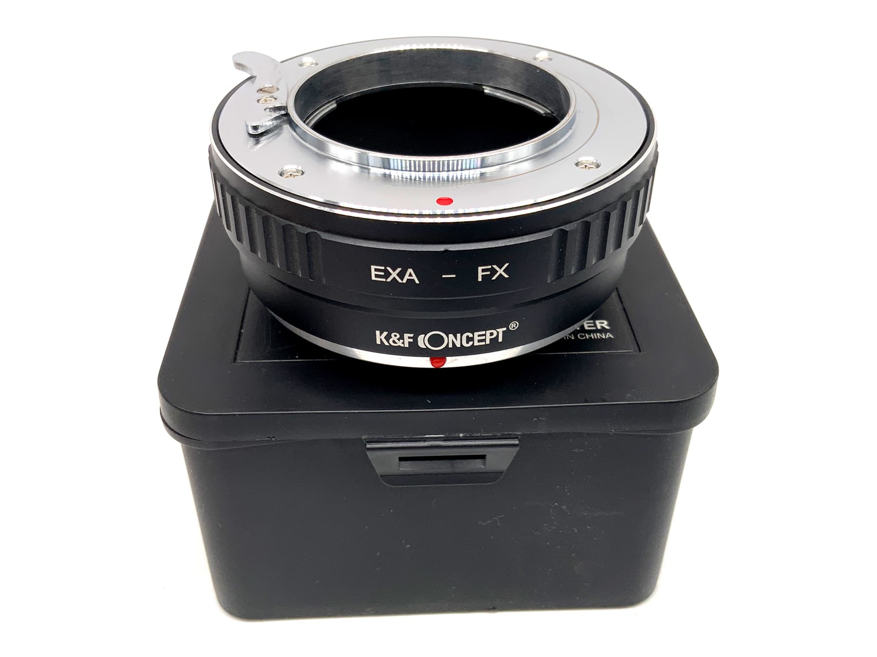 K&F Concept EXA-FX Objektivadapter lens mount converter (Exakta -> Fujica X)