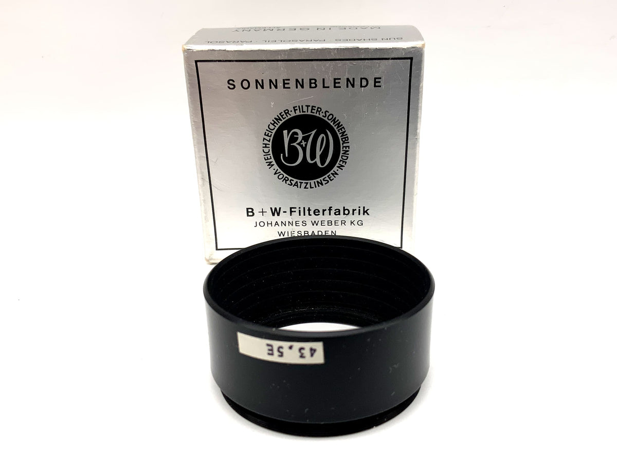 B+W 43.5 E lens hood Z-shade in original packaging
